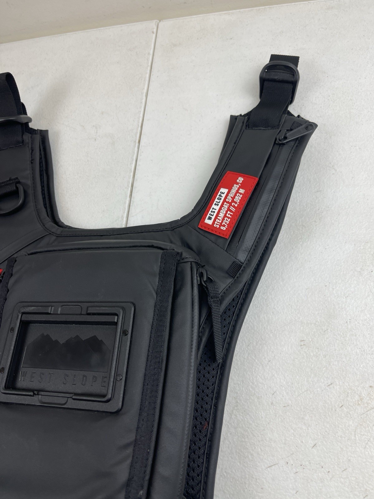West Slope Gear Chest Pack Black Outdoors Ski Snowboard Hiking Best