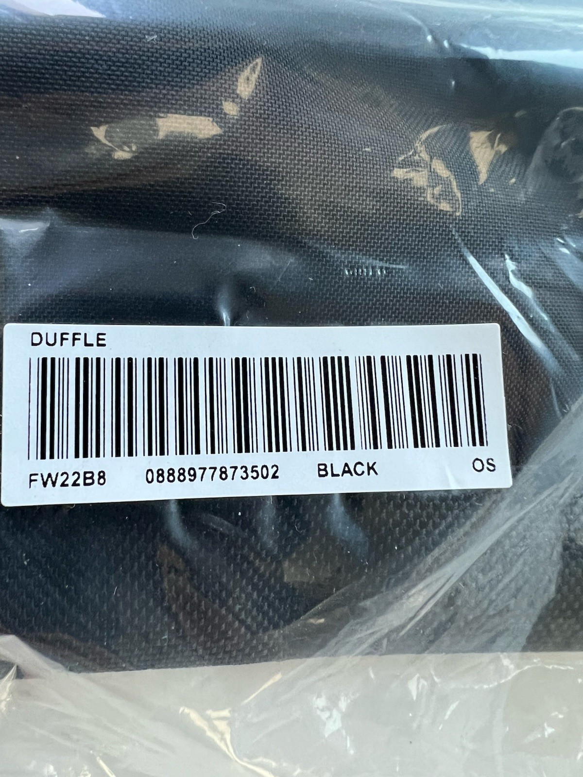 Supreme FW22 Duffle Bag 100% Authentic