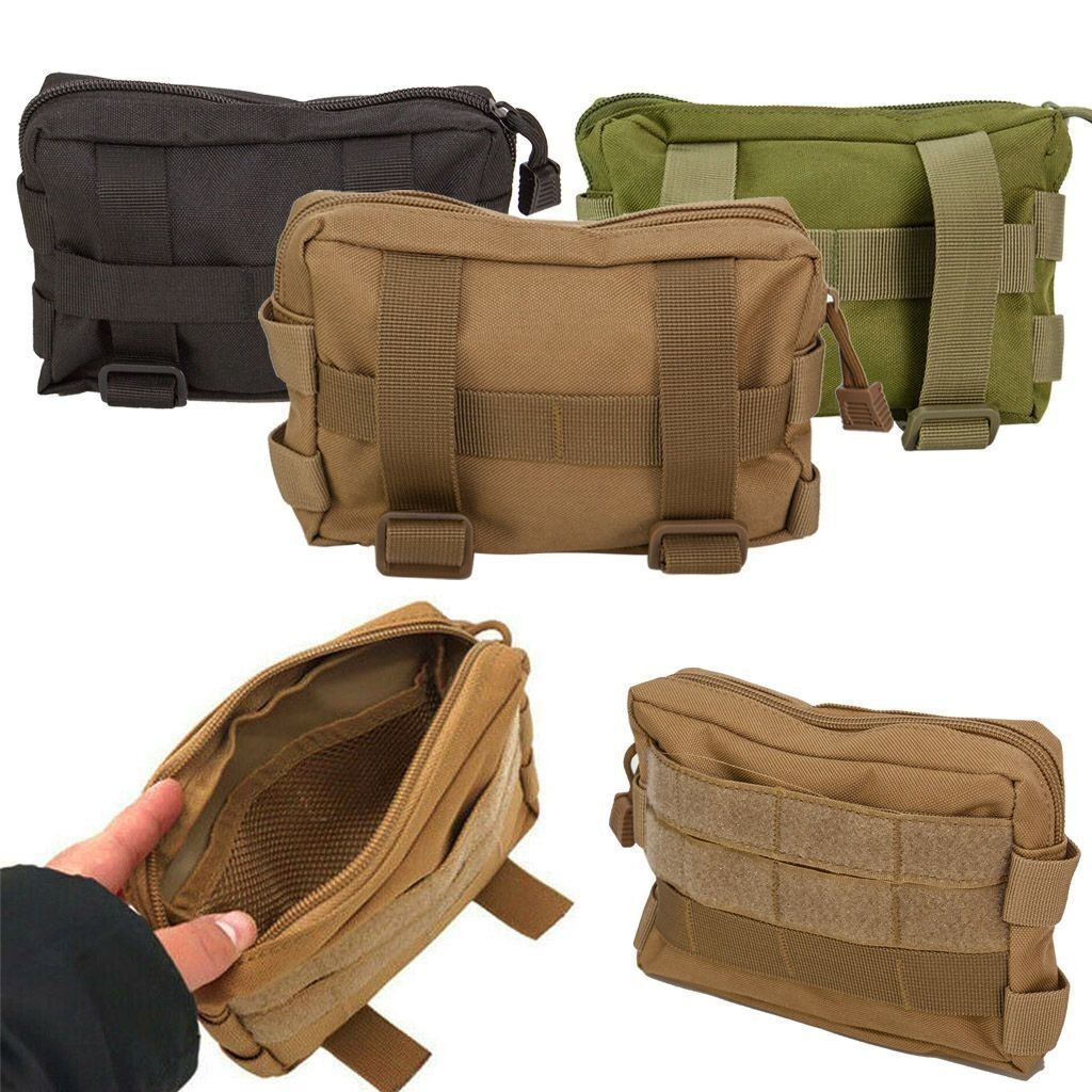 Men Tactical Molle Utility EMT Pocket EDC Tool Bag Organizer Admin Pouch NEW
