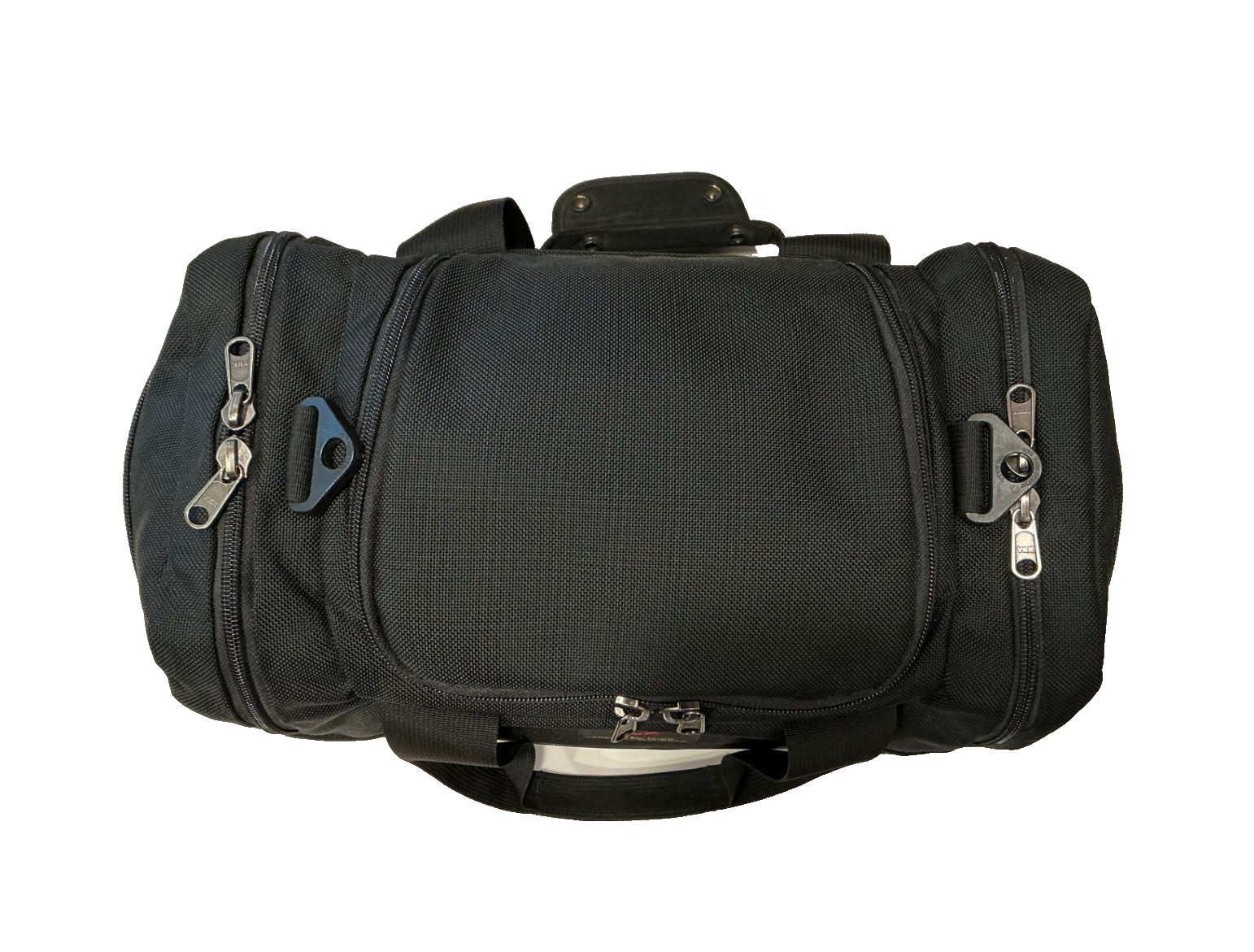 First Gen Tom Bihn Night Flight Travel Duffel – Black 1050d/ Steel 200d