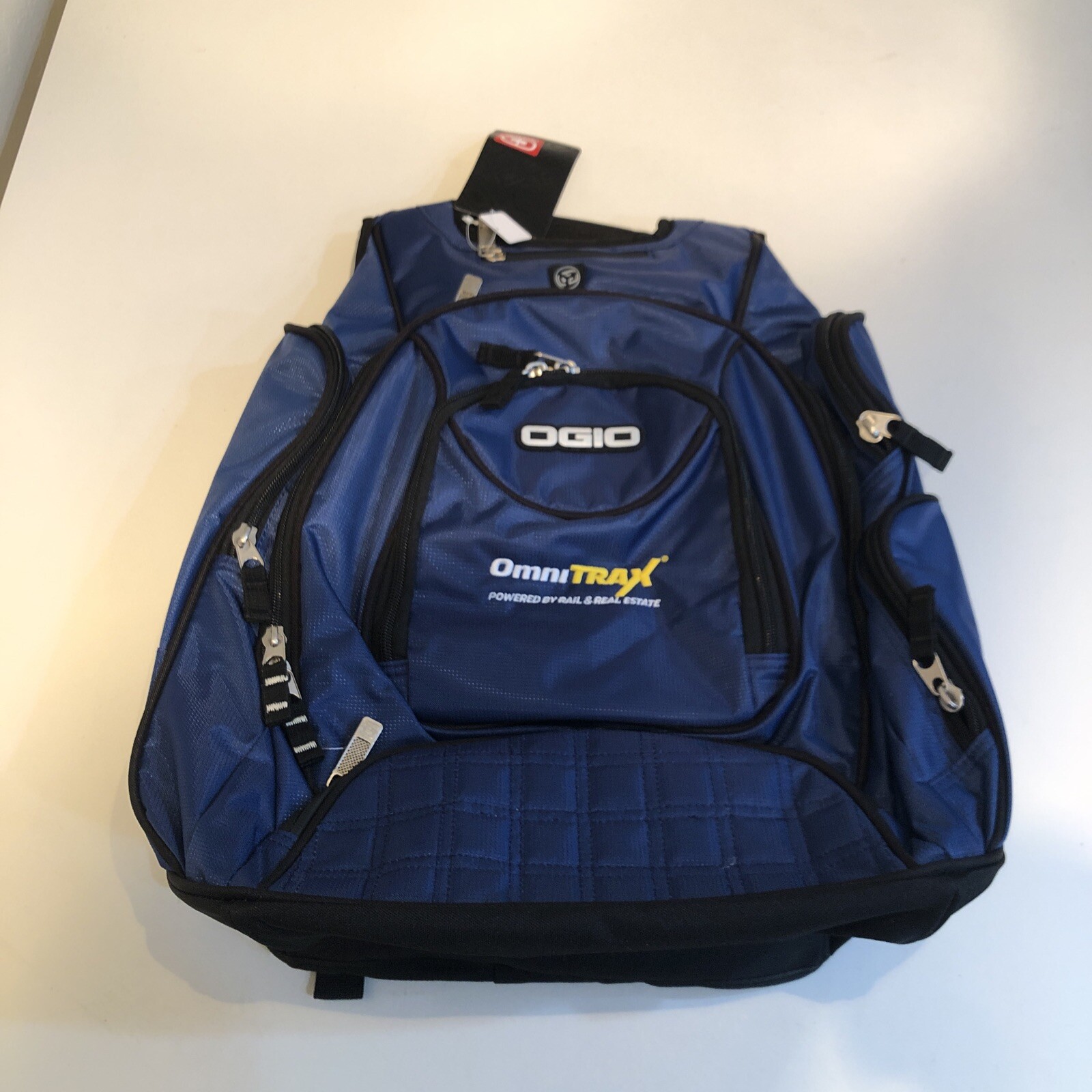 OGIO OmniTrax Metro Backpack Audio Pocket Built In Blue