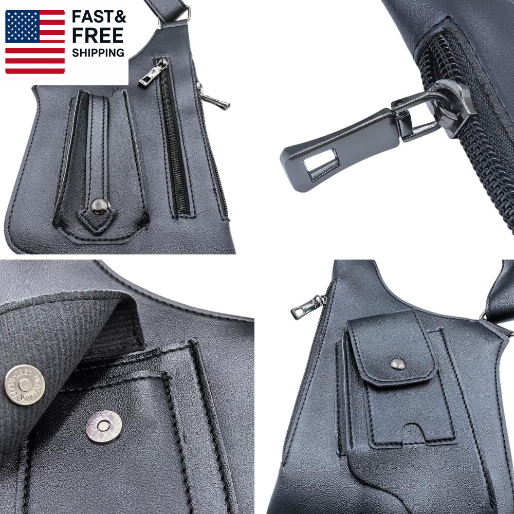 Underarm Anti-Theft Bag, Hidden Shoulder Holster, Double Storage Pouch, Phone Wa