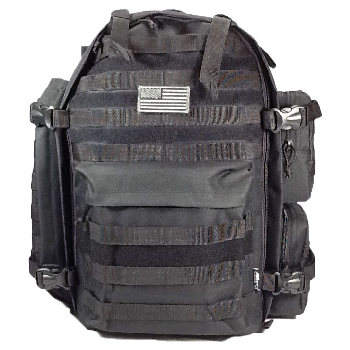 19″ 2400 cu.in. NexPak Hunting Camping Hiking Backpack ML007 BK BLACK