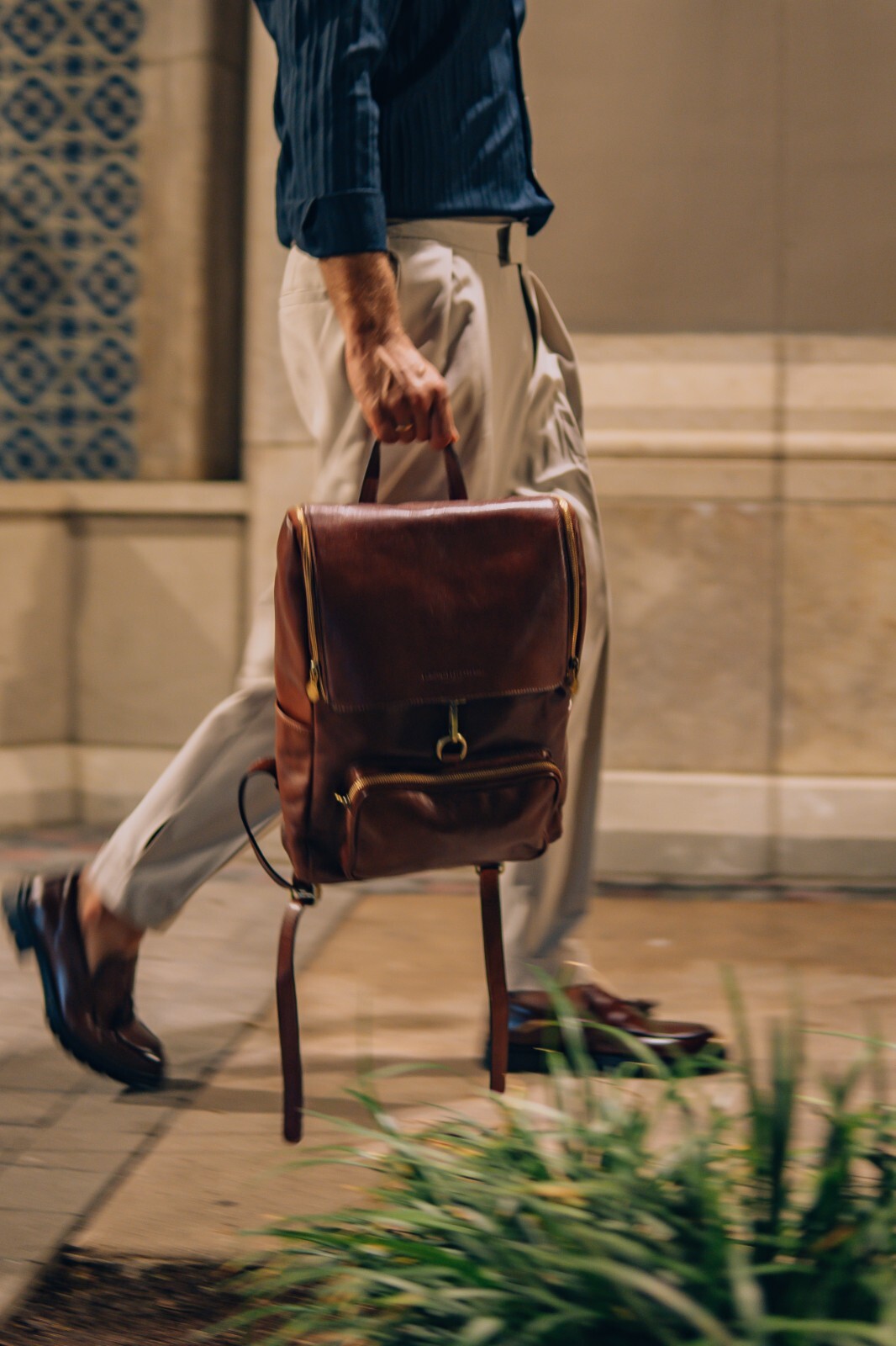 Italian Leather Backpack, Travel Backpack, Handmade Leather bag, Laptop bag