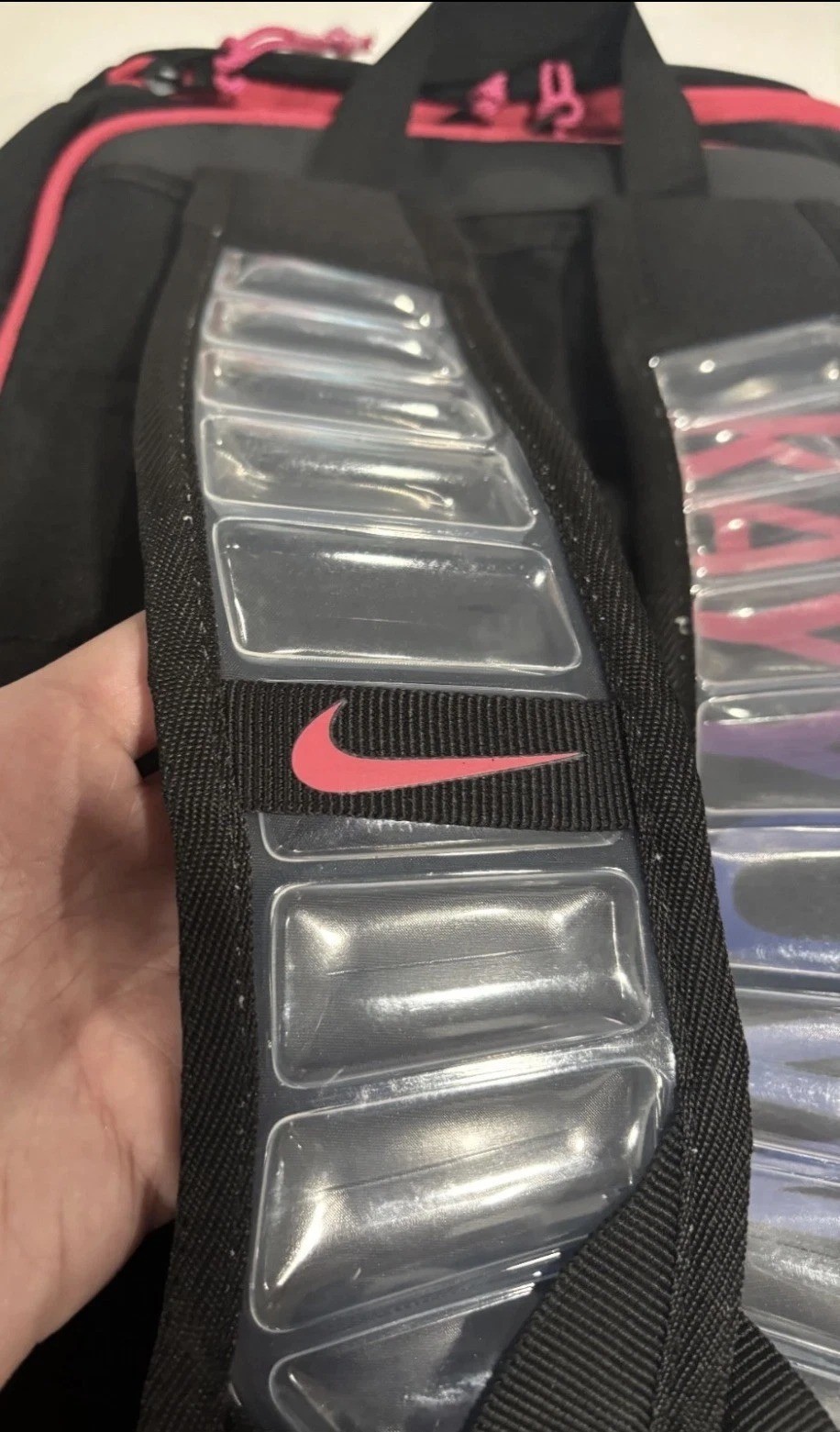 Nike Men’s Hoops Elite Backpack, Black Anthracite and Metallic Silver