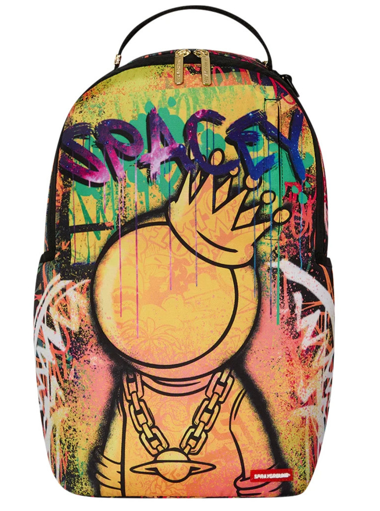 Sprayground Astromane SPACE LEGEND Backpack🔥New Black Bookbag Large School Bag