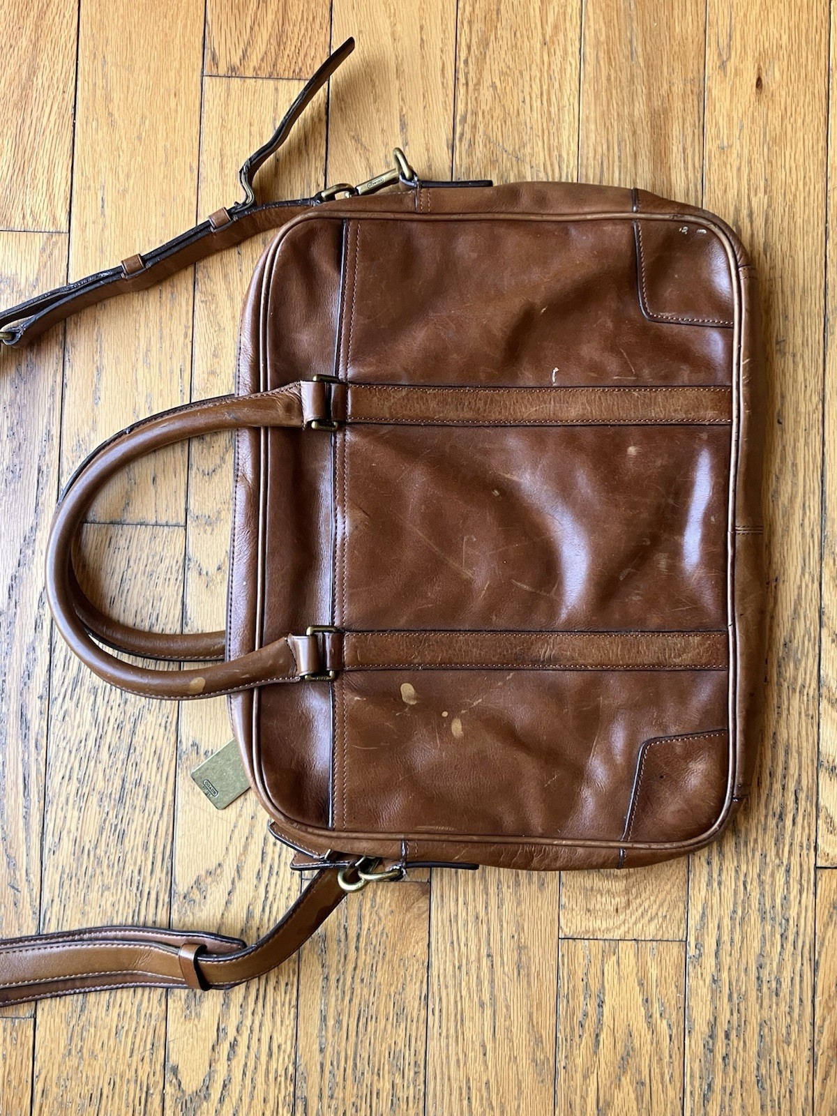 Coach Men’s Leather Metropolitan Commuter (Original $650) Bag briefcase