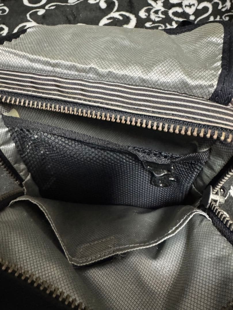 Diesel Men Black Striped Shoulder Bag 22x6x18cm Luxury Stylish Casual Italian