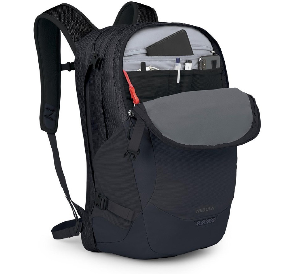 [FASH SALE]Osprey Nebula 32 Backpack Black One Size Laptop Travel School Daypack