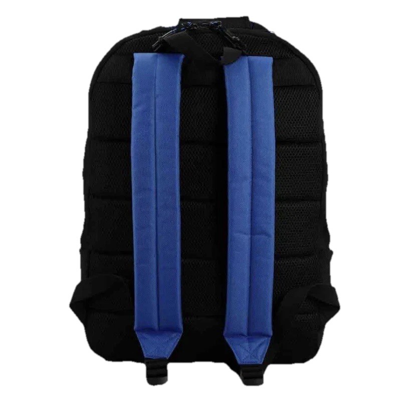 PlayStation Backpack Bioworld Metal Logo Blue Black White Gamer Streetwear Bag