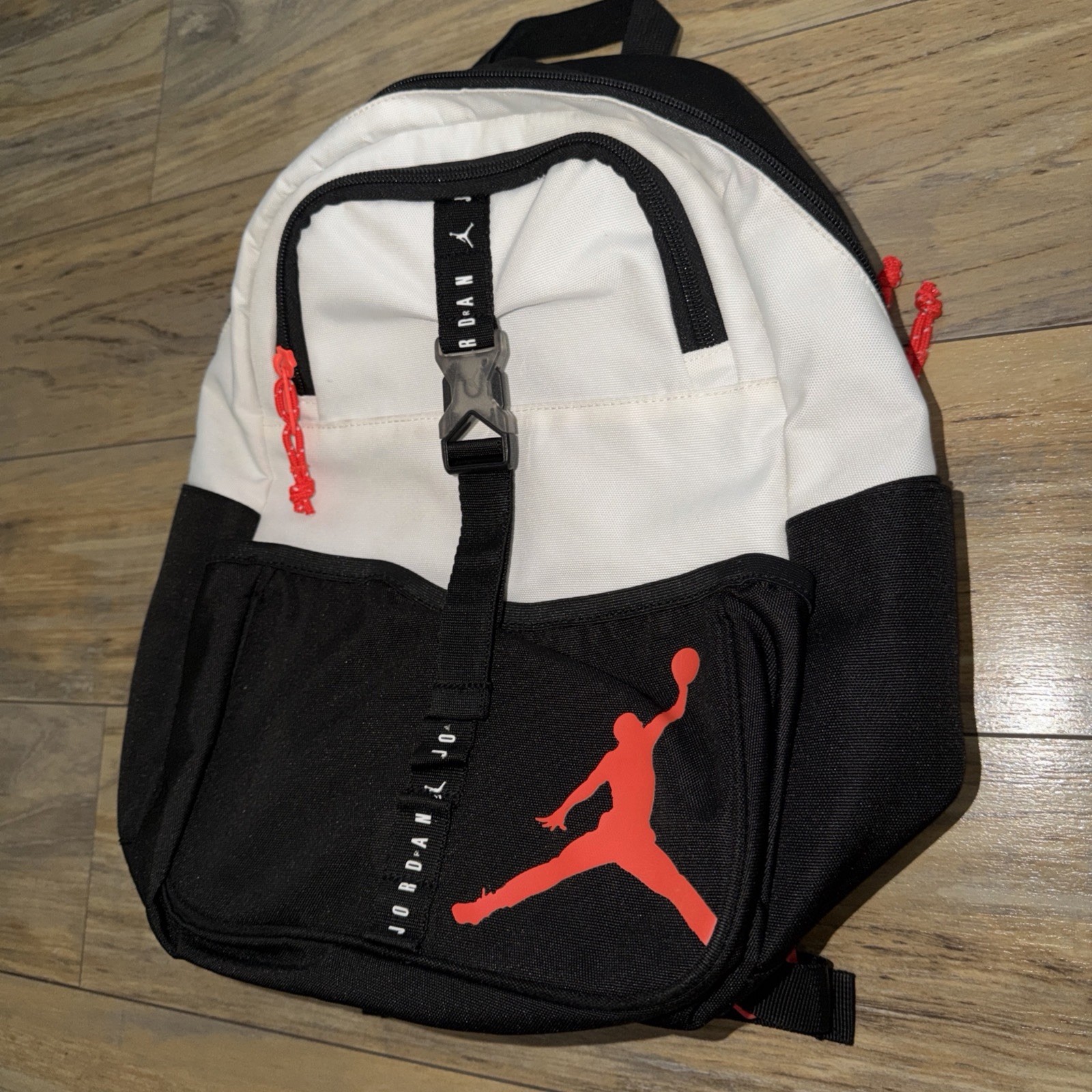 Air Jordan Kids’ Backpack White & Black For Girl Or Boys