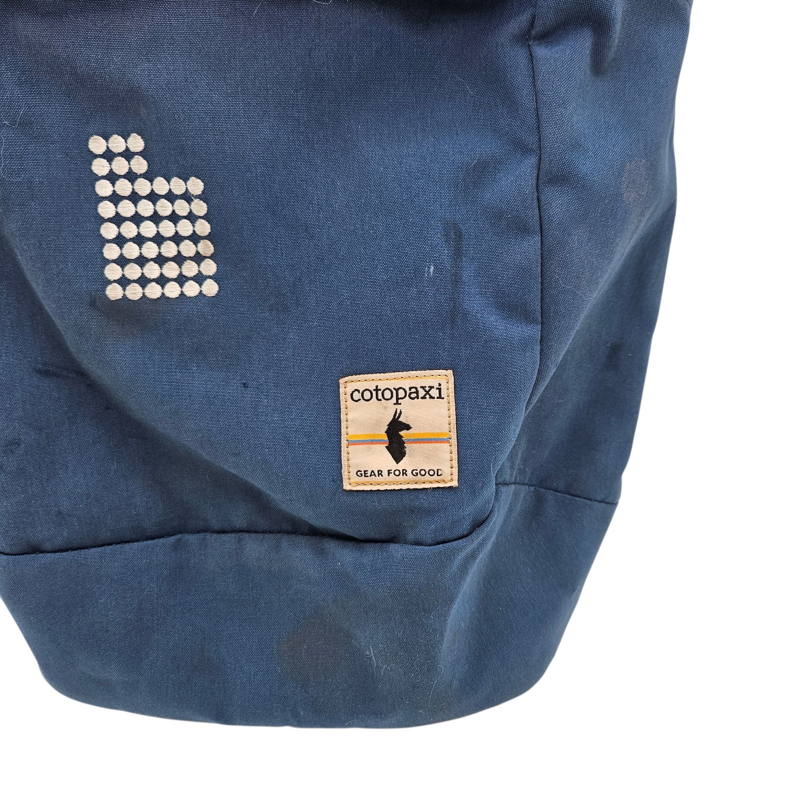 Cotopaxi Kilimanjaro 20L Blue Backpack School Book Bag Hiking Travel (Stained)