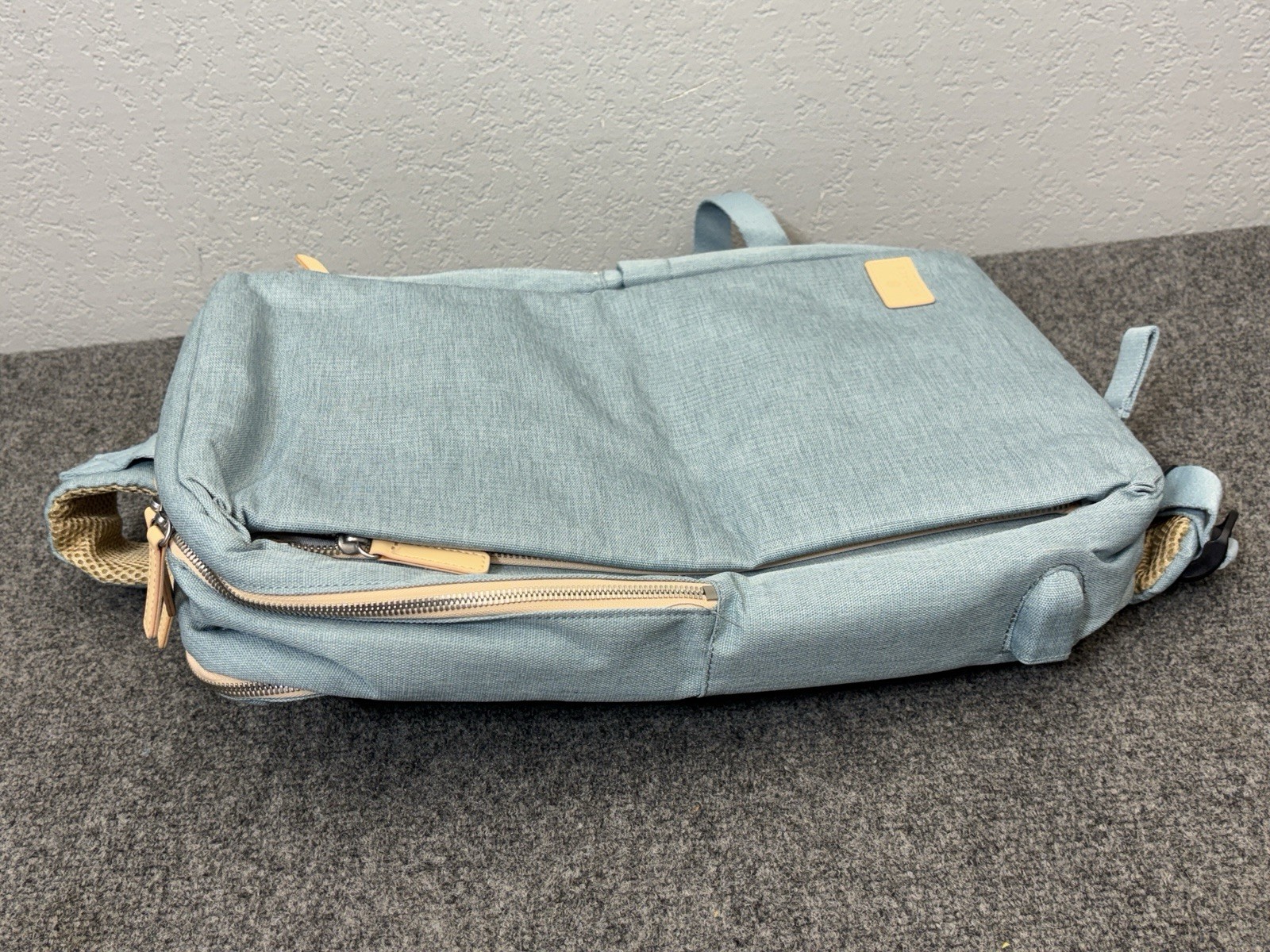 Nordace Siena Smart Backpack Aqua 19L 15.6″ Daily Commuter USB Charging Port