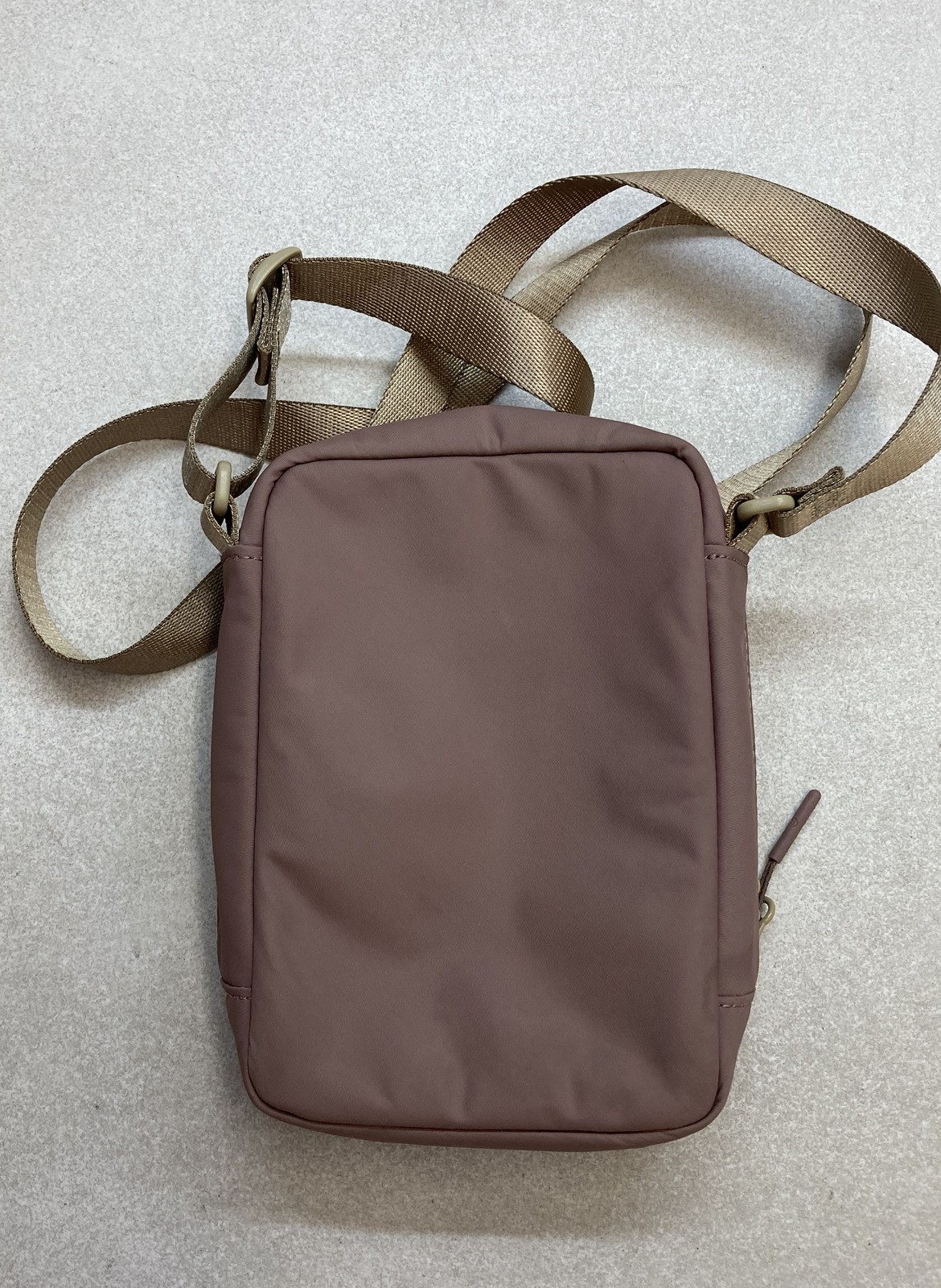Lululemon Tan Mauve Easy Access Crossbody Bag Recycled Nylon Small
