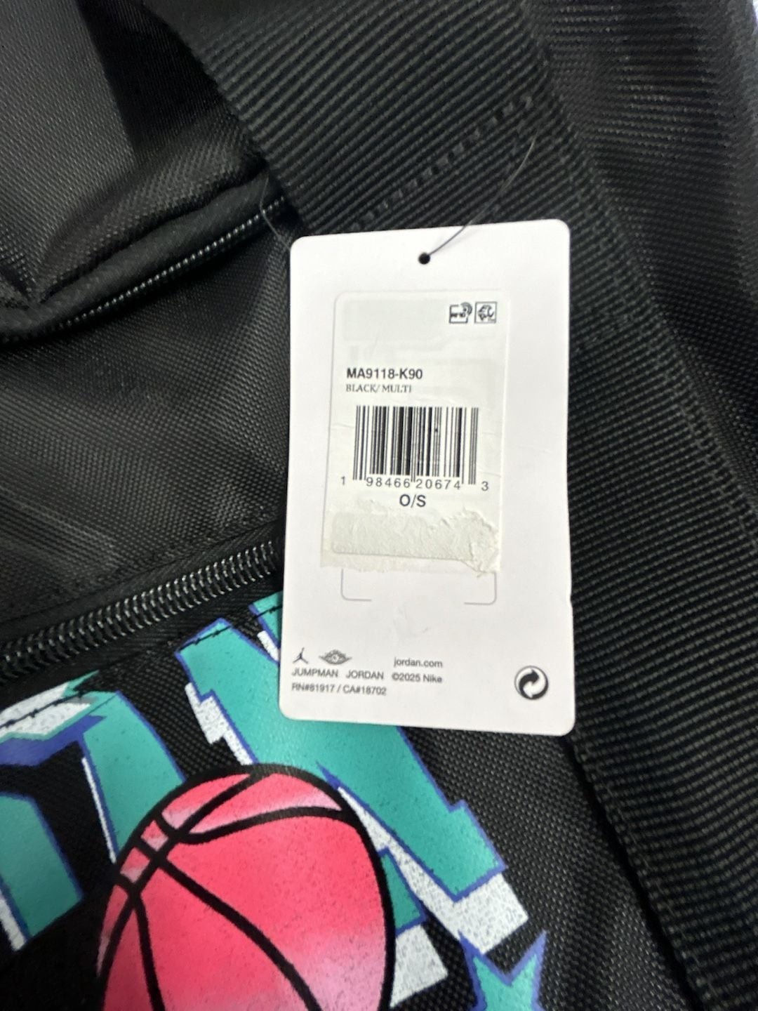 Jordan Jumpman Duffel Bag Black Multi O/S