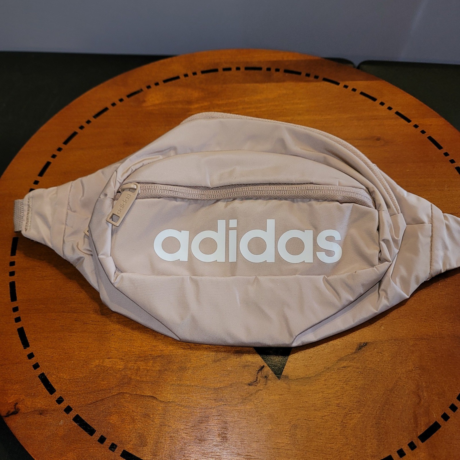 Adidas Core Waist Pack Beige Fanny Pack Crossbody Bag 90288 Recycled Polyester