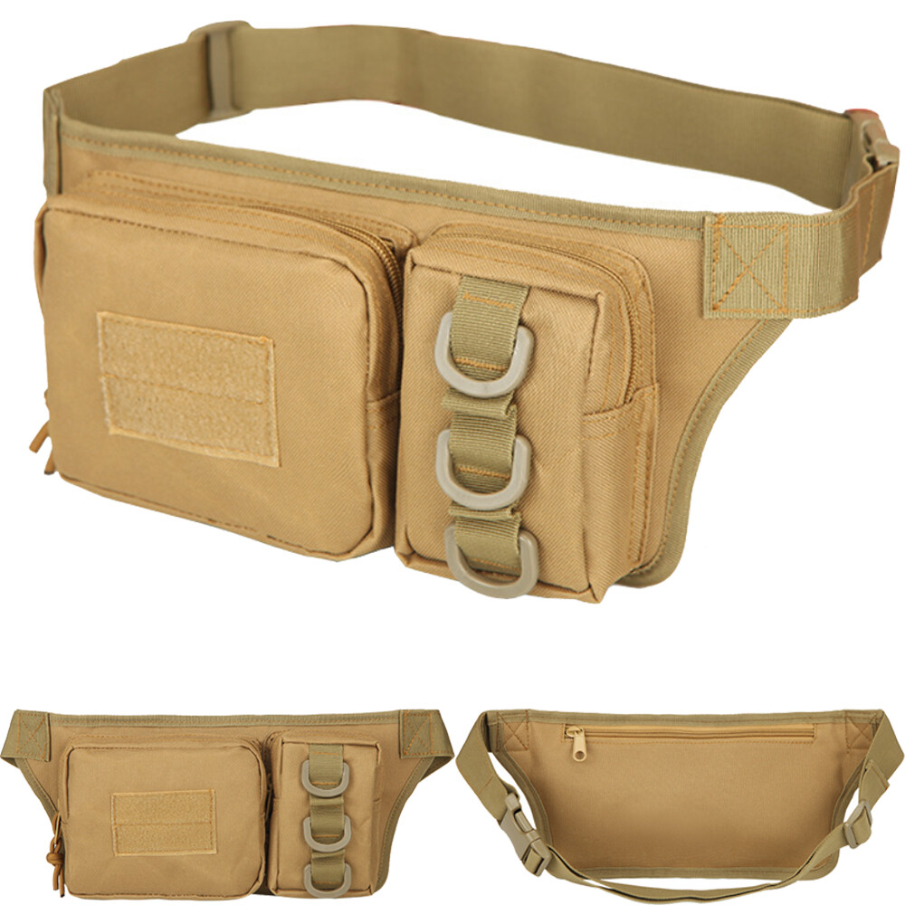 Tactical Waist Bag Nylon Oxford Utility Multipurpose EDC Utility Waist Pouch US