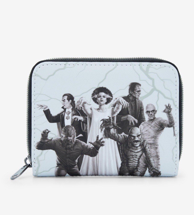 Loungefly Universal Monsters Glow-In-The-Dark Satchel Bag & Wallet Frankenstein