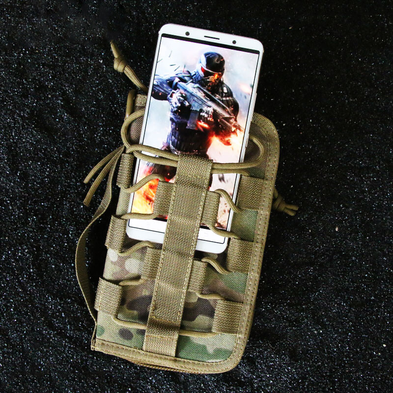 Men Portable Tactical Utility Wallet EDC Molle Pouch Organizer Phone Handbag US