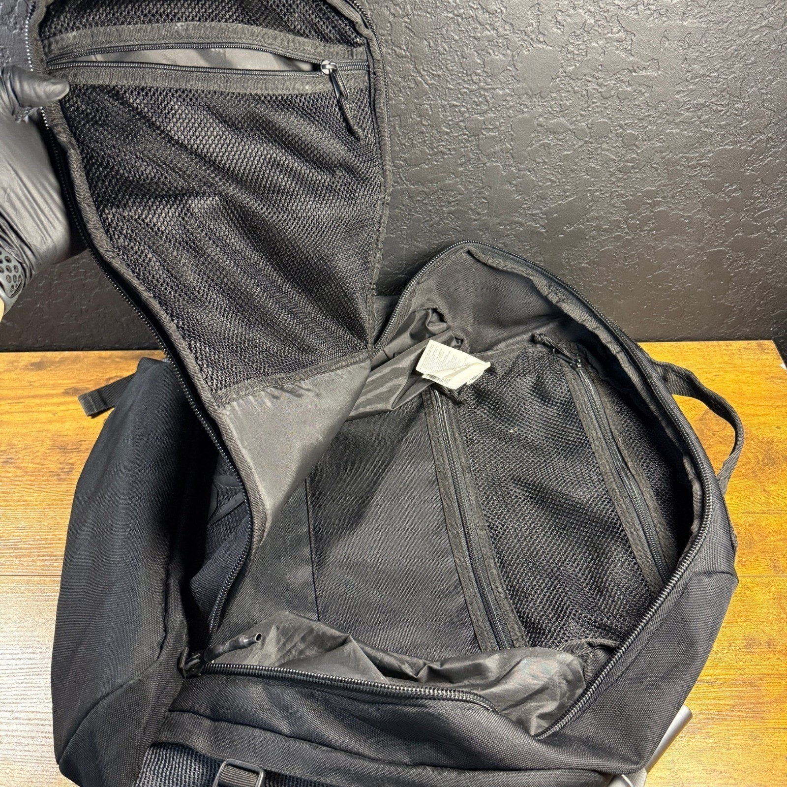 Reebok Combat Cordura Black Nylon Tactical MOLLE Training Backpack Unisex OS