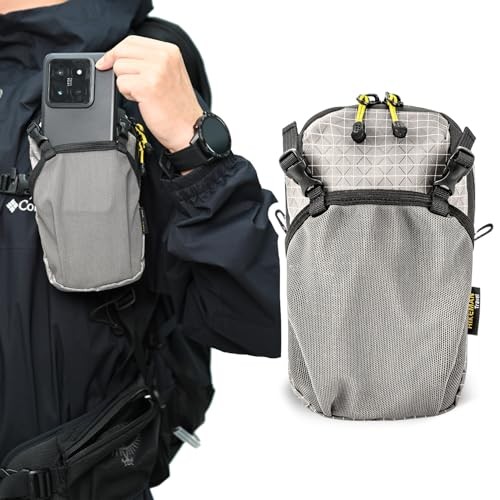 Smartphone Pouch Backpack Attachable Fits up to 6.5-inch Smartphones