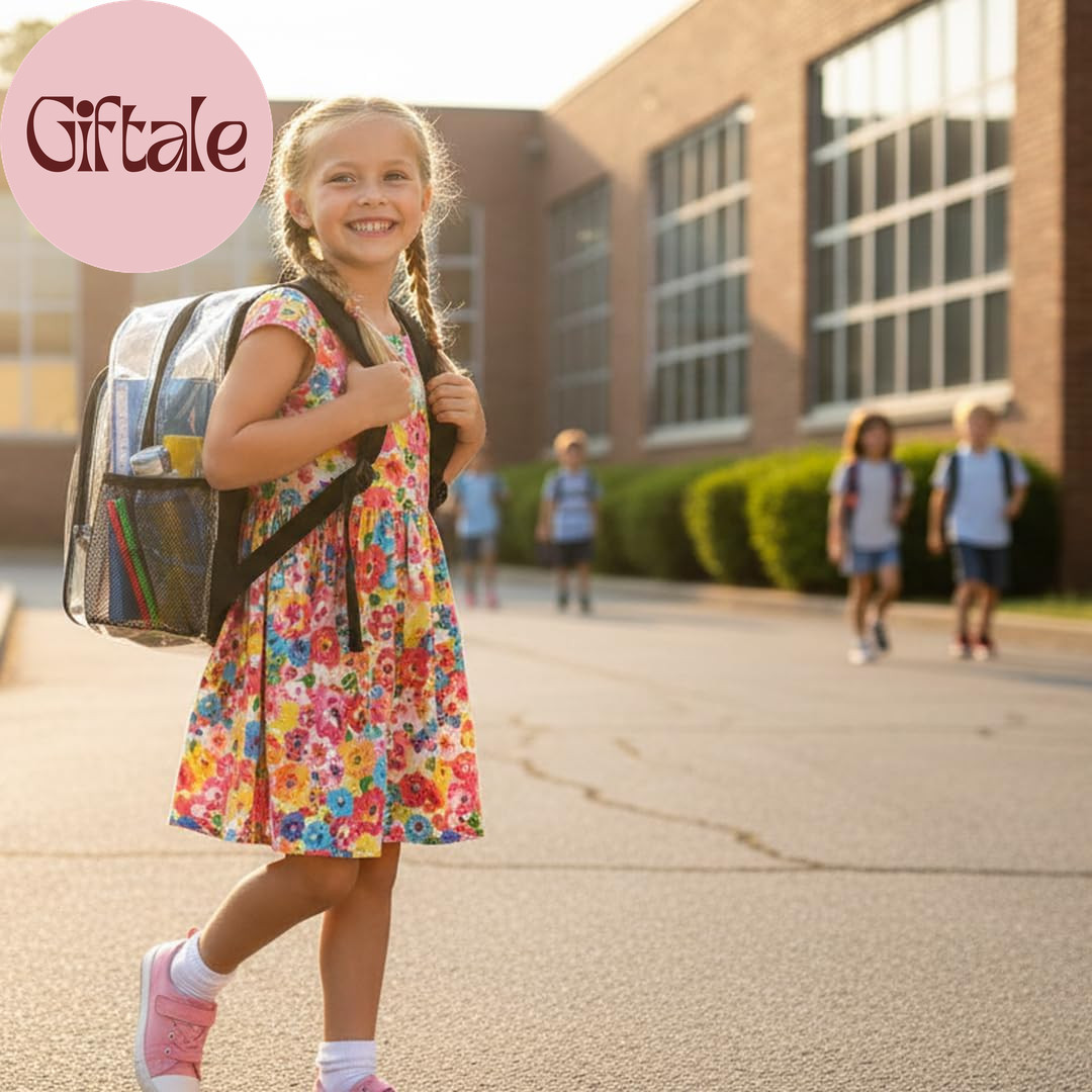 Clear Backpack Heavy Duty – 16X12X6 in Large Transparent Backpacks for School, C