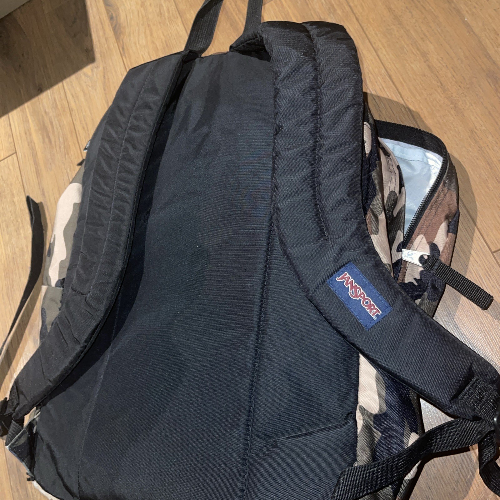 JanSport Backpack Bag Original* Camo Green Brown ⛺️