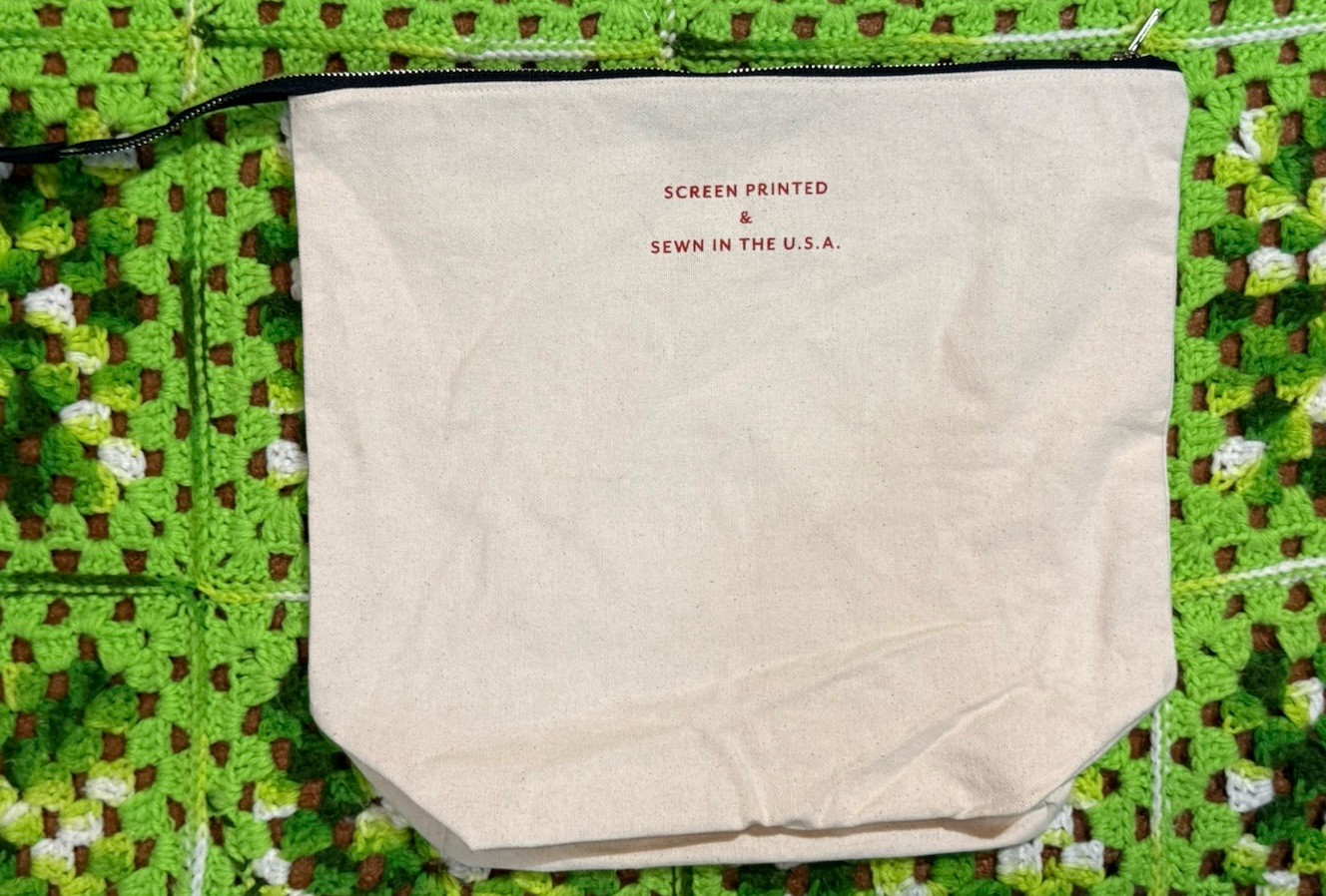 Pendleton Oregon Rodeo Whisky Cotton Zip Bag Travel Work Carry All
