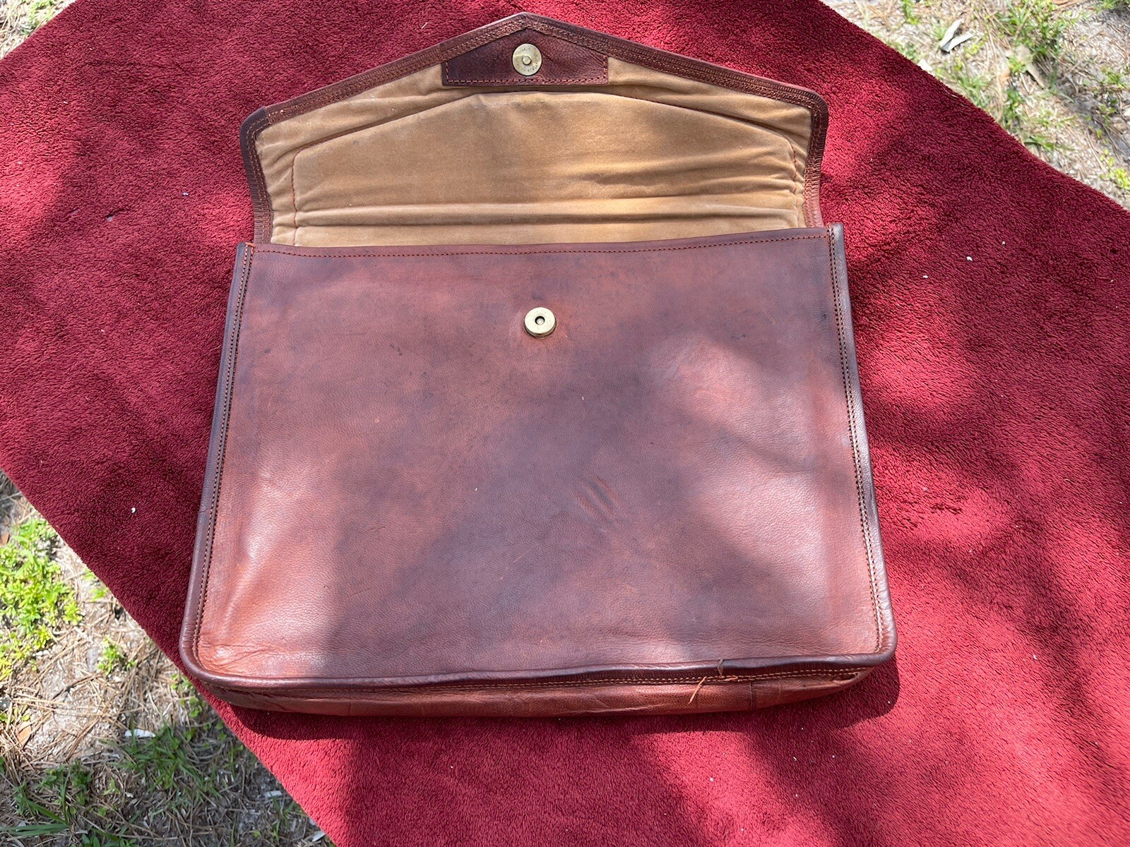 Werkens Leather Document Bag