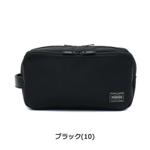PORTER TIME Pouch 655-17877-10 (Color: Black) Yoshida & Co. Yoshida