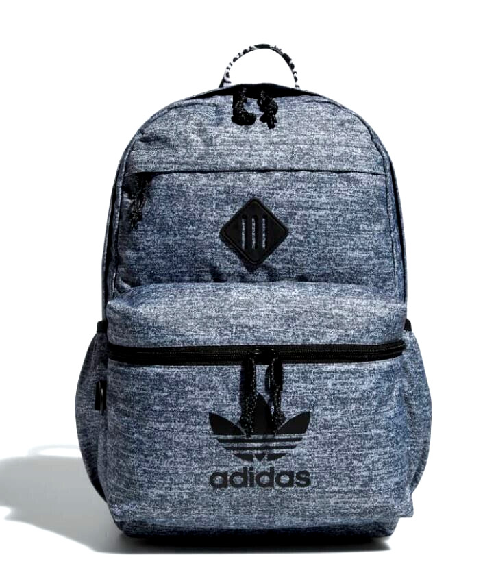 NEW ADIDAS ORIGINALS TREFOIL NATIONAL BACKPACK #EX6749 gray