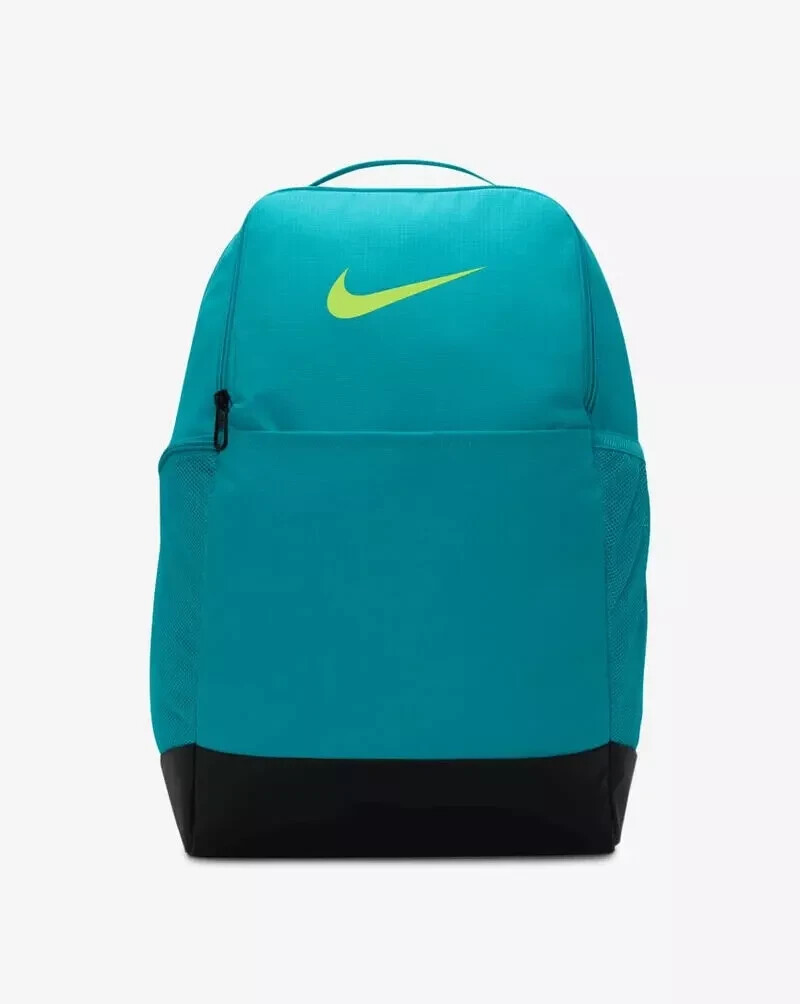 Nike Brasilia Medium Backpack (24L) Teal School Sport Book Bag DH7709 345 New