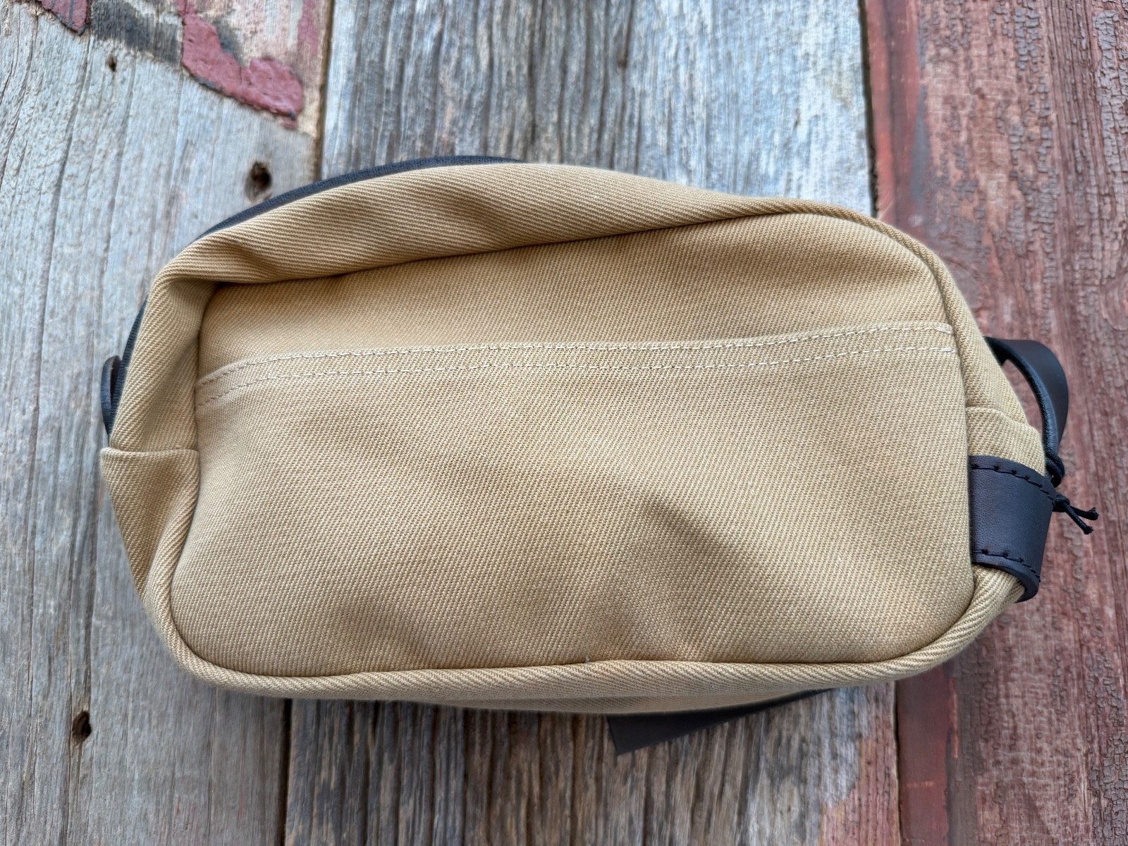 FILSON RUGGED NWT TWILL TRAVEL DOPP KIT # 11070218 Tan MADE IN USA Non Logo