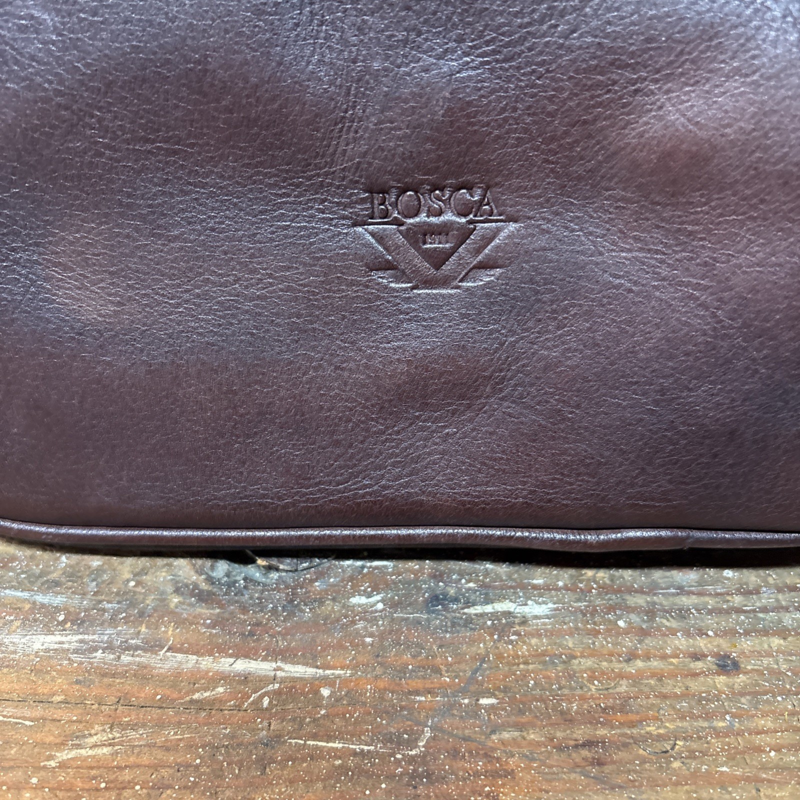 Bosca Shave Kit Bag