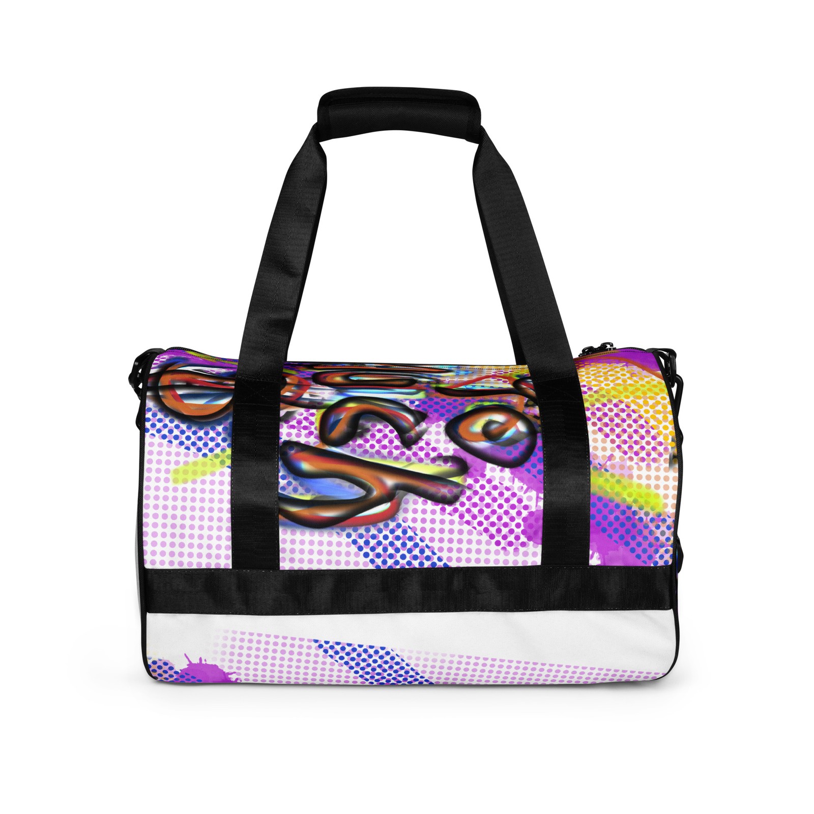 All-over print gym bag