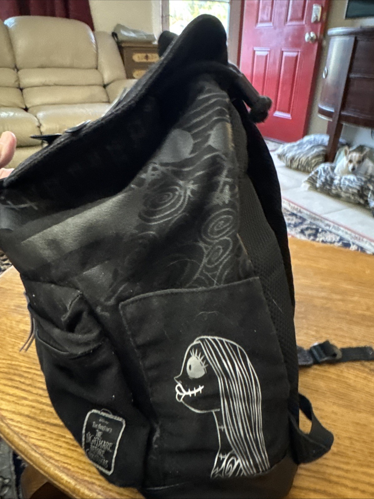 Disney Nightmare Before Christmas Jack & Sally Rucksack Backpack Now & Forever