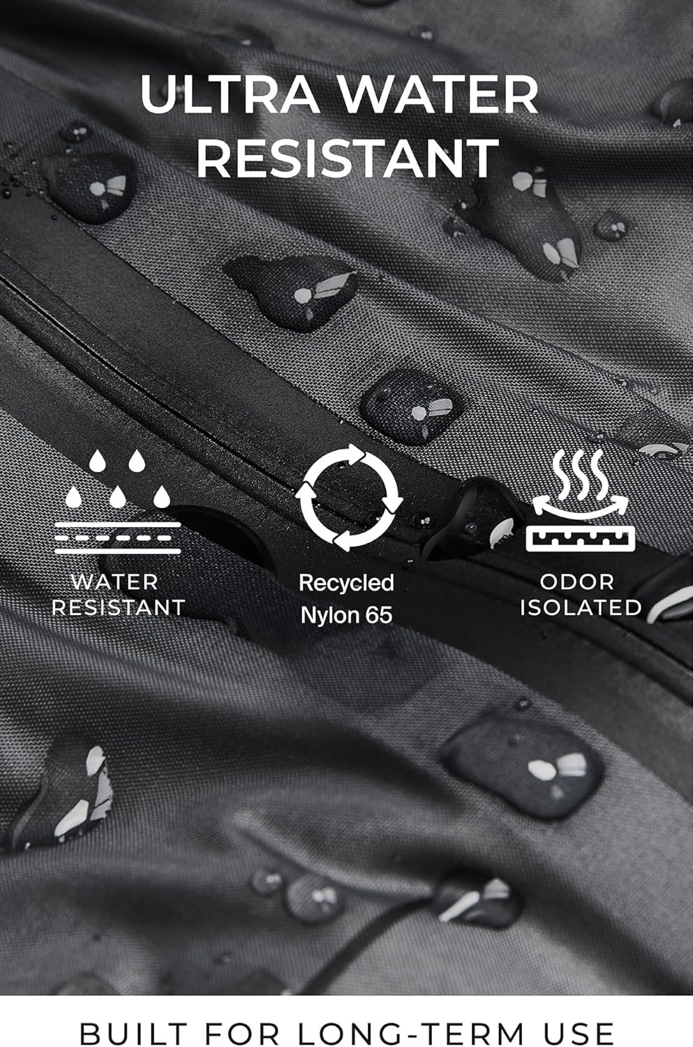 Vacuum Seal Travel Backpack 60L with Expandable HyperSeal Air Compression Vacuum