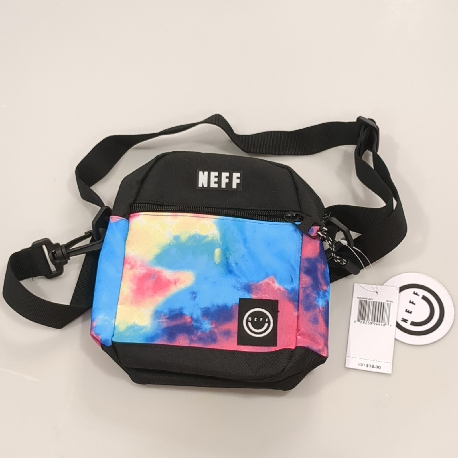 Neff Crossbody Tie Dye Adjustable Strap Bag **BEST OFFER**