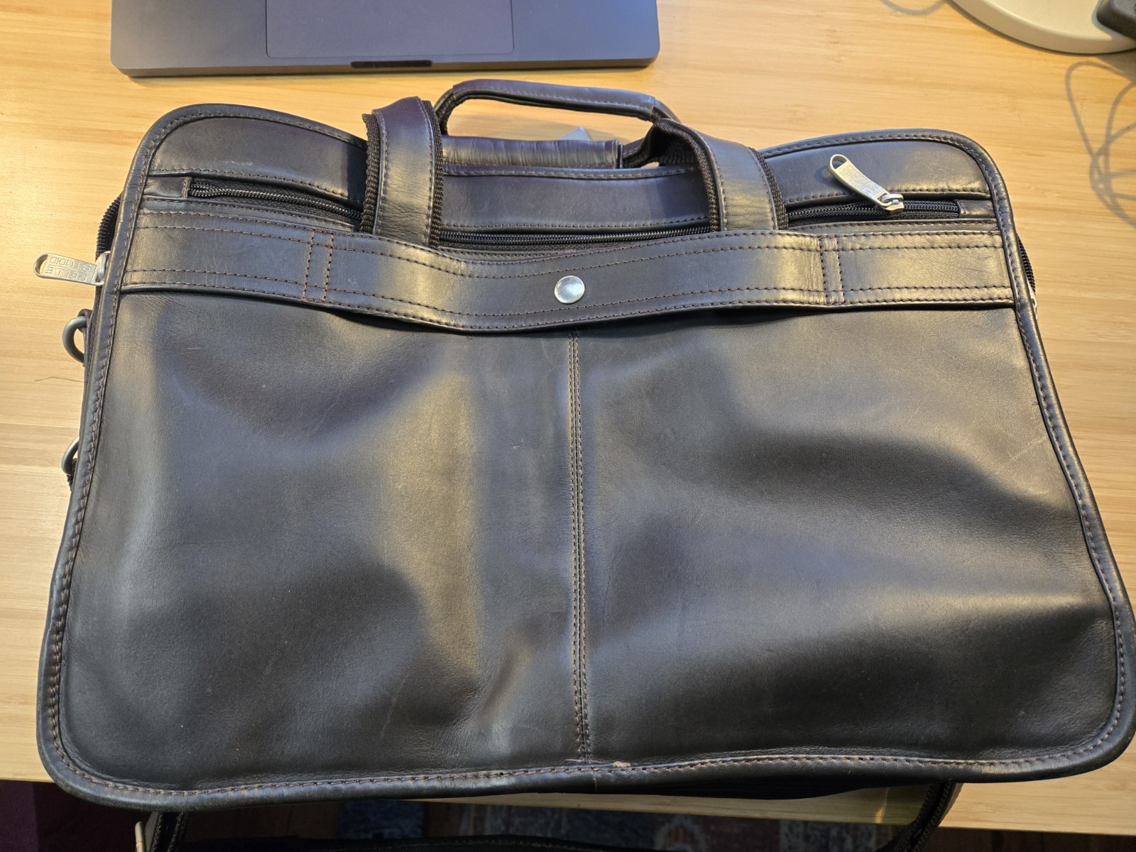 WILSONS LEATHER bag NEW with tags Brown Pelle Studio Laptop Briefcase
