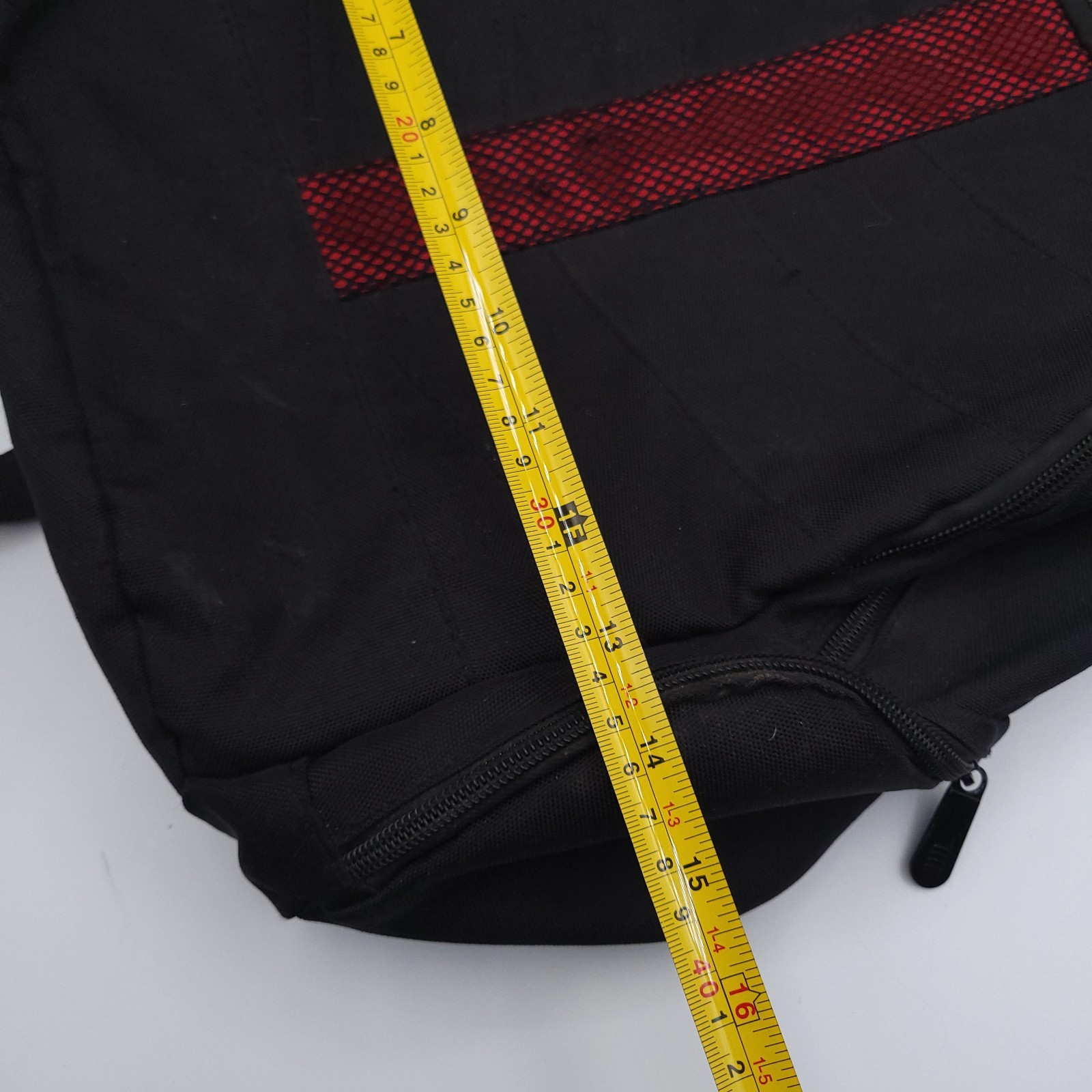 Air Jordan Jumpman Backpack Large Size Black with Red Jumpman Shoulder Straps