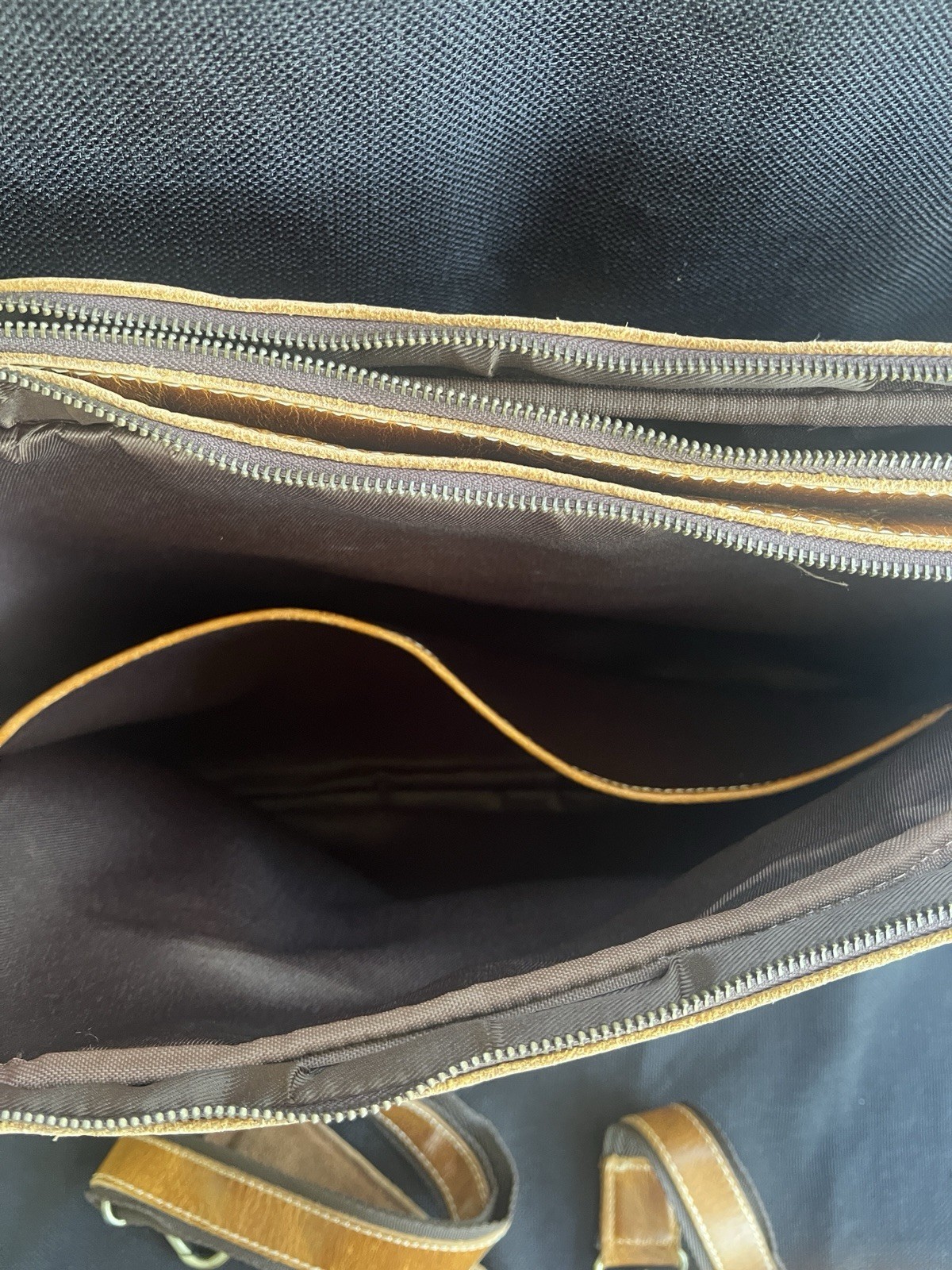 Distressed Handmade Leather messenger laptop computer case shoulder bag