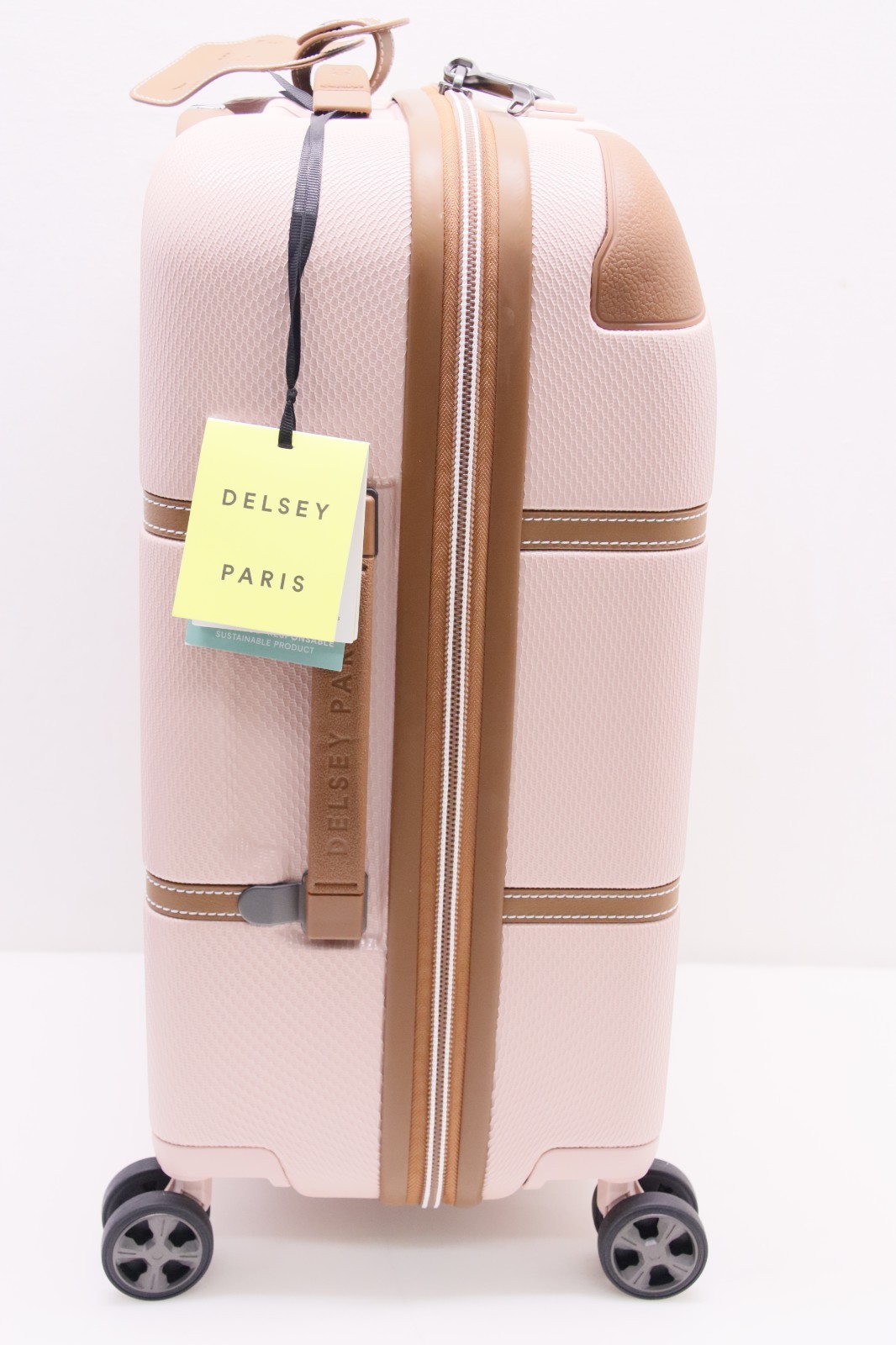 DELSEY PARIS Chatelet Air 2.0 Hardside Luggage with Spinner Wheels Light Pink