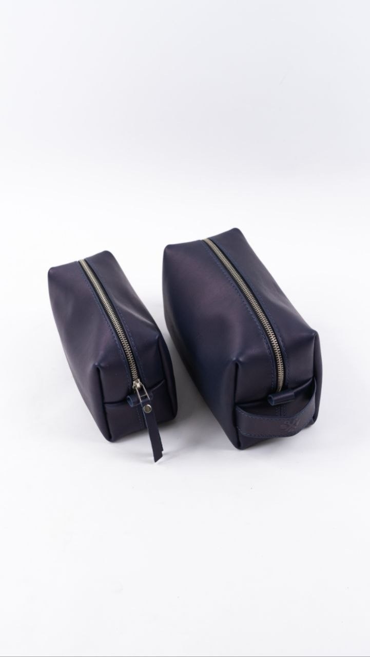 Handmade Leather Toiletry Bag Leather Dopp Kit Bag, Mens Toiletry Bag