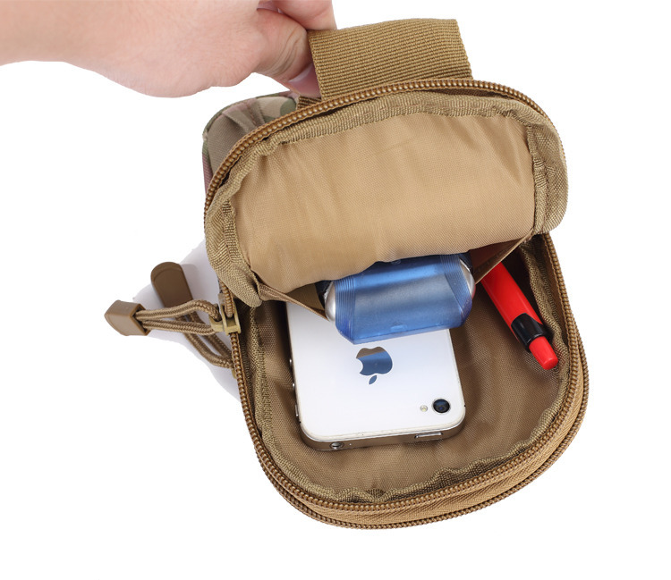 Tactical Molle Pouch Belt Waist Pack Bag Military Waist Fanny Pack Phone Pocket