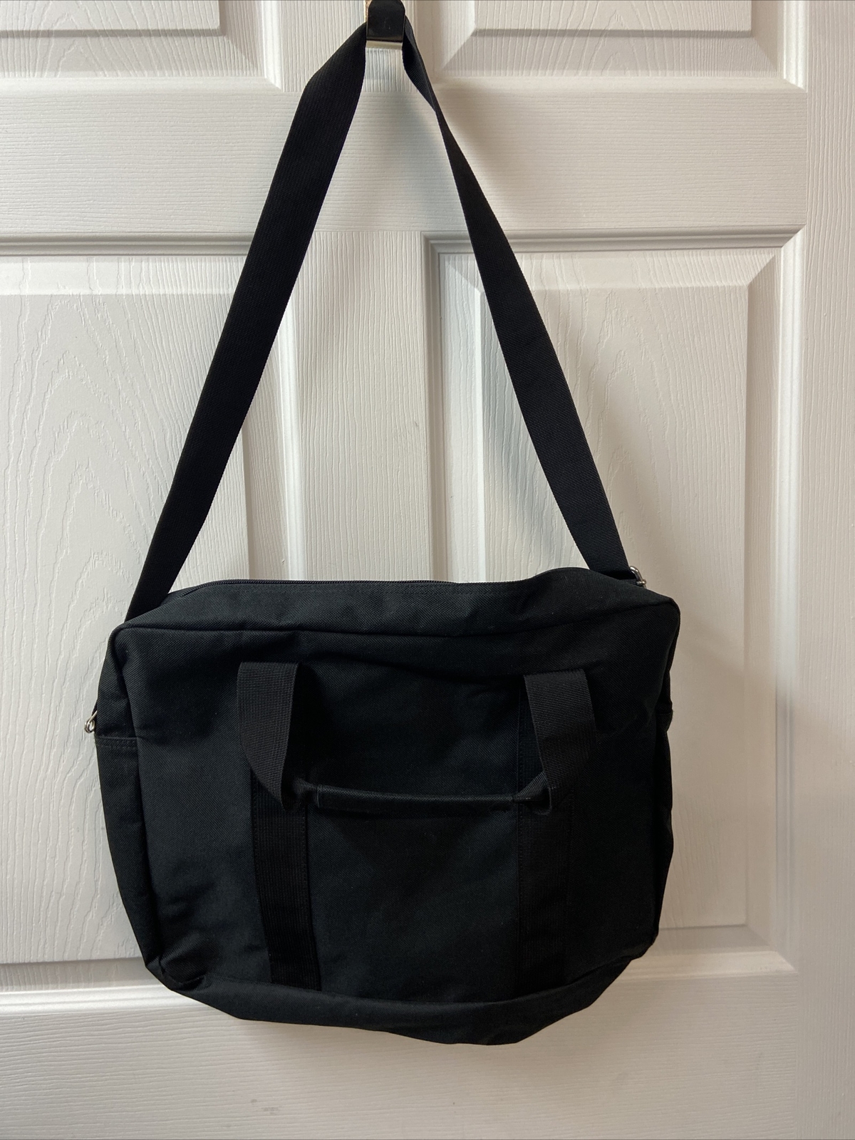Rothco Black Canvas Embroidered Messenger Bag Seller Premium