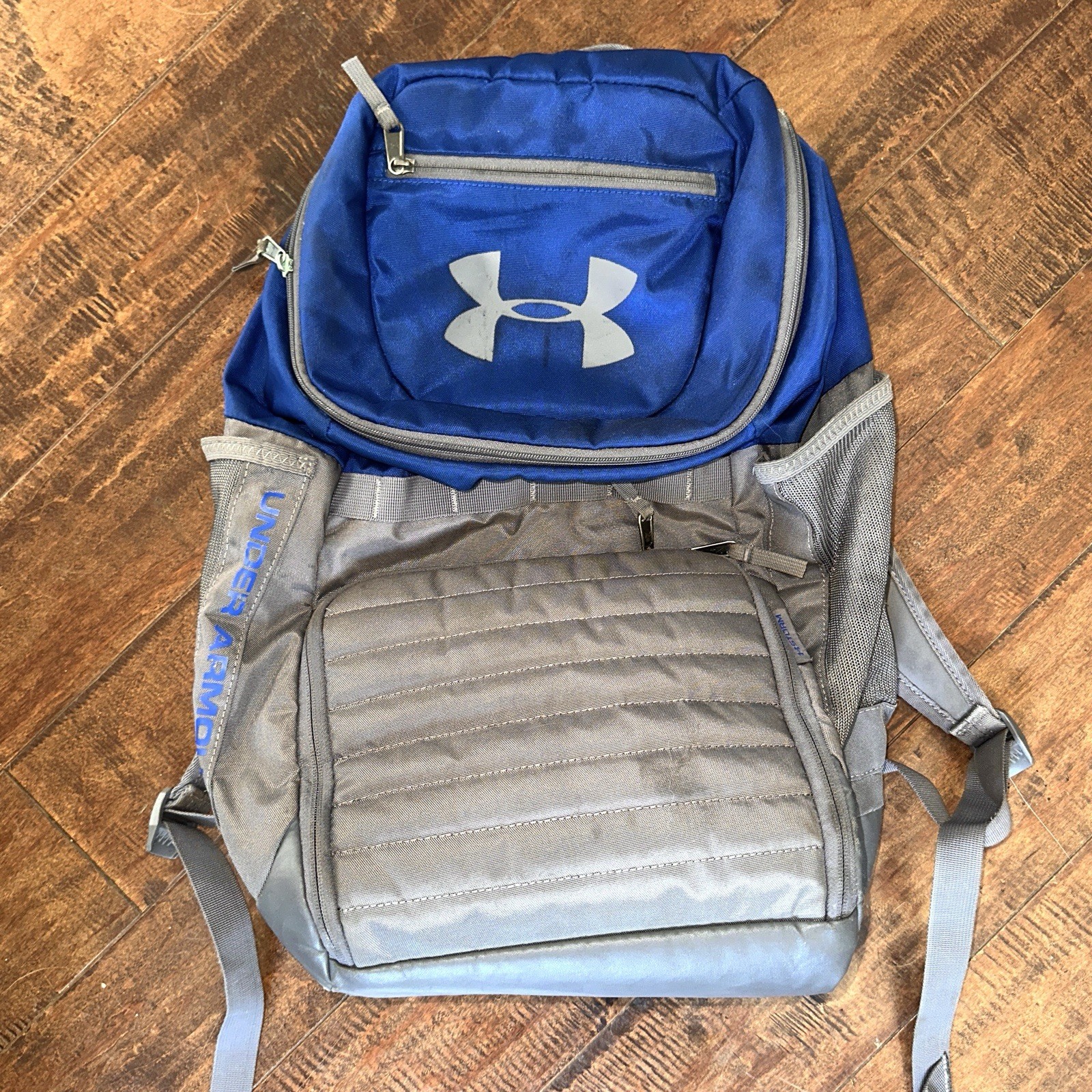 Under Armour Storm 1 Backpack Blue/Graphite Grey Multiple Pockets School Gym