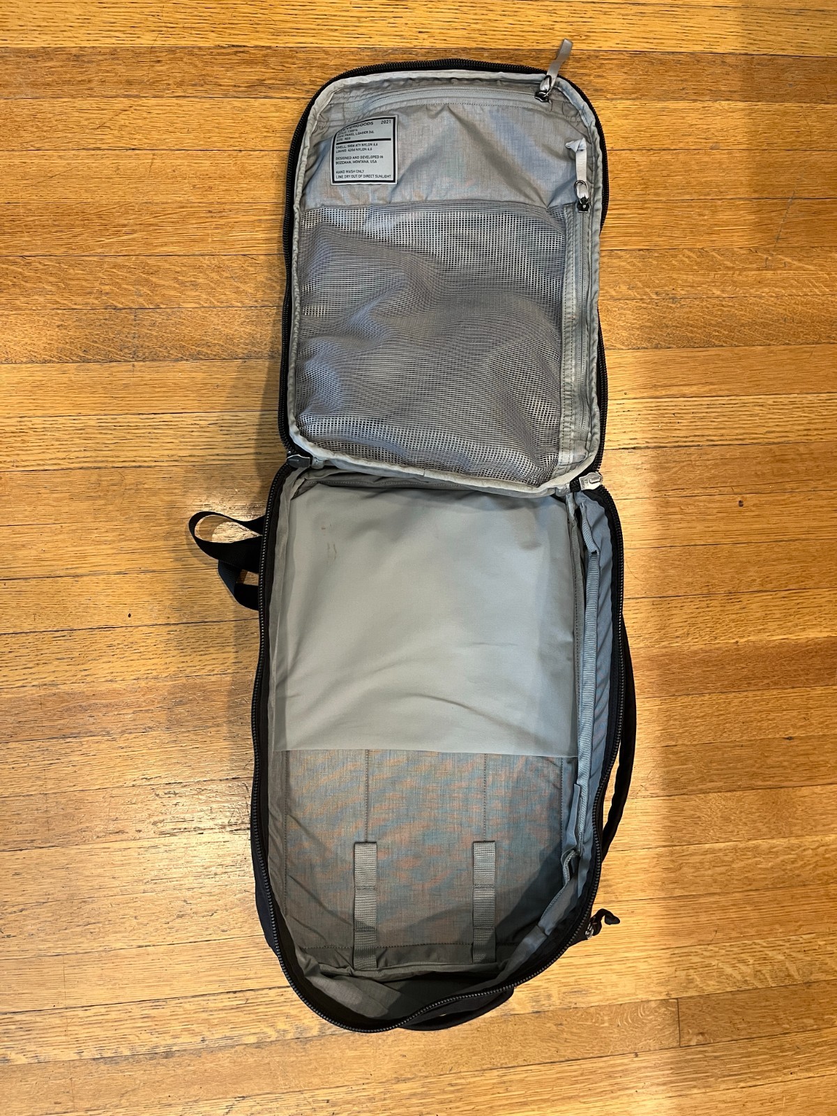 Evergoods CPL24 Civic Panel Loader EDC Solution Dyed Black 24L