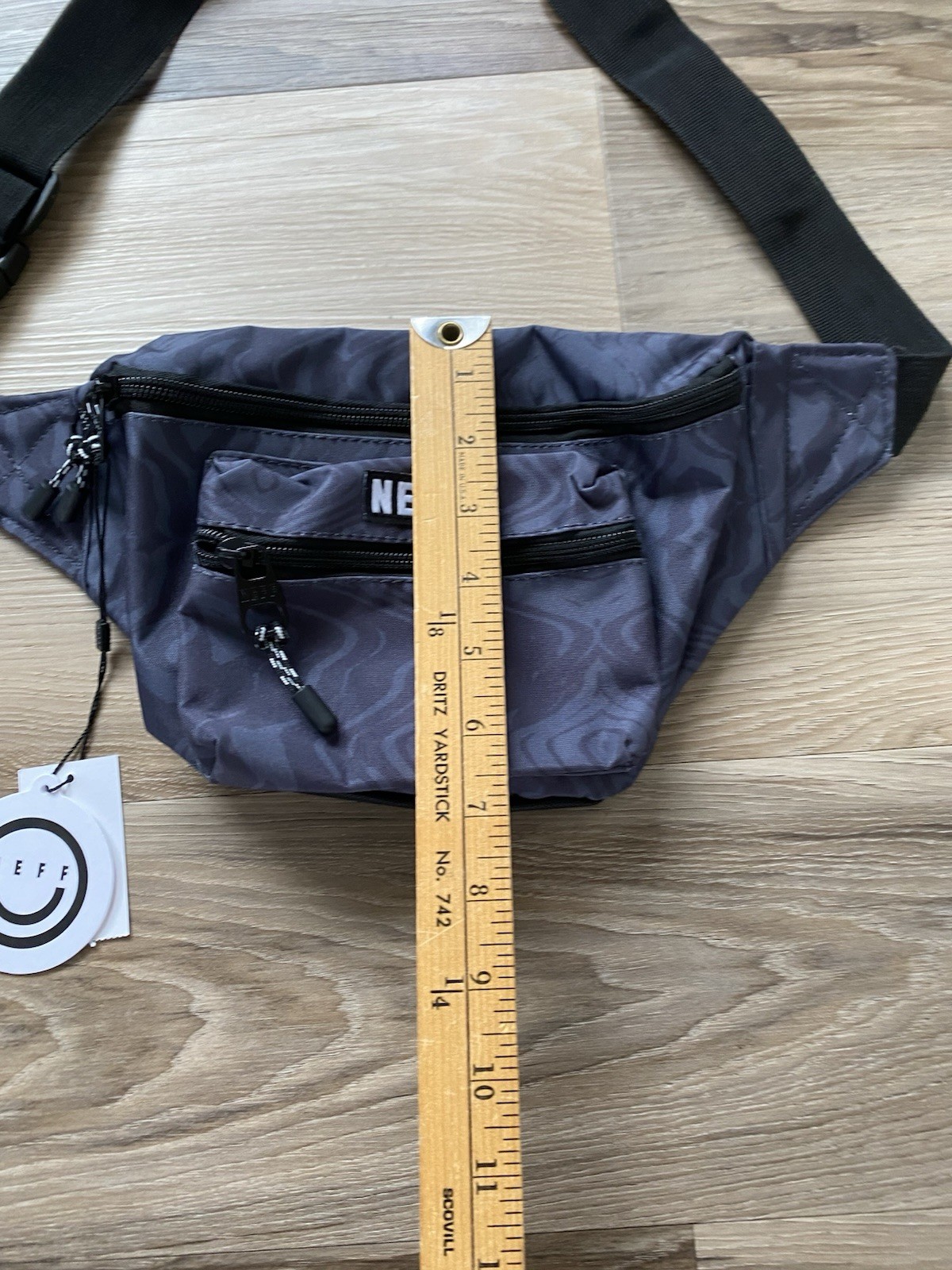 Neff Structure Adjustable Waist Pack Fanny Pack – Choose Color Design – NEW!