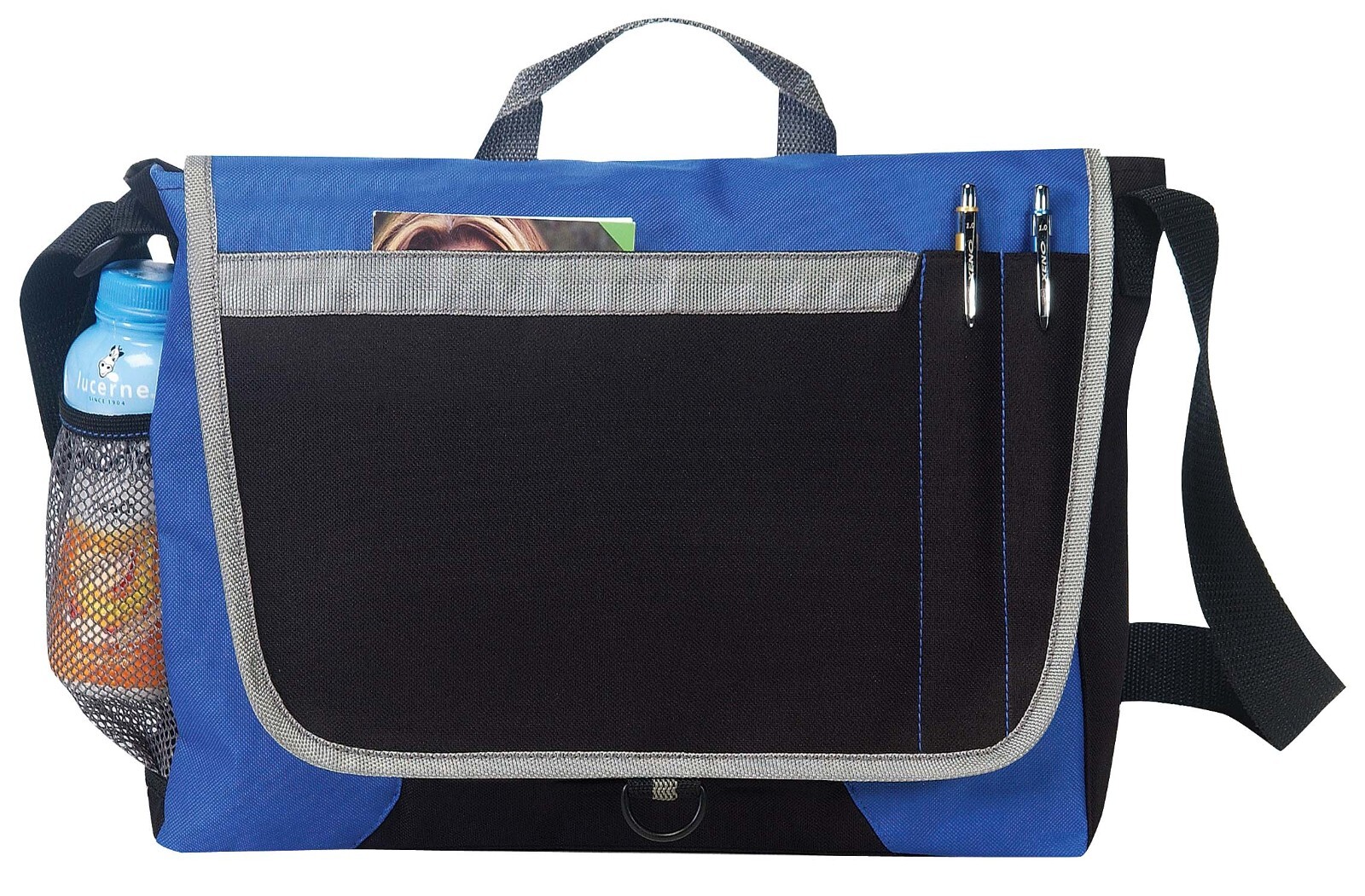 14″ Messenger Shoulder Bag School College Work Crossbody Commuter Travel Satchel