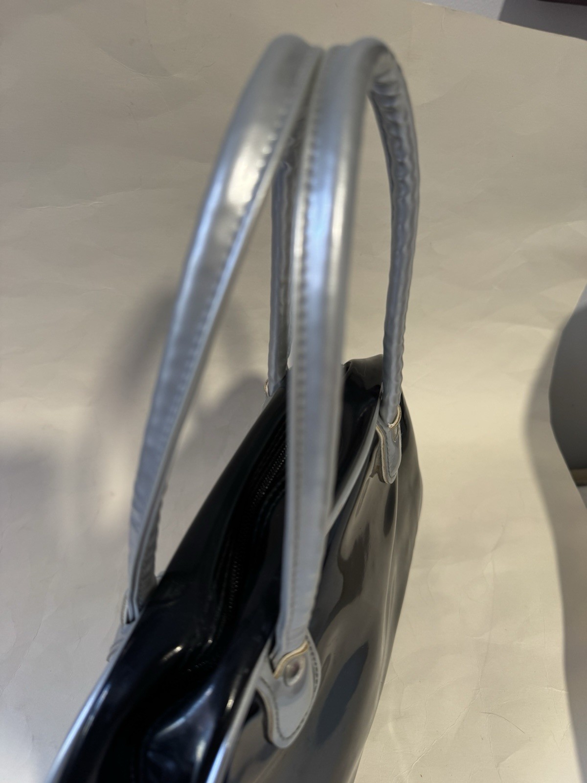 Fila Bag Y2K Vintage Black / Gray Vintage Sporty Handbag